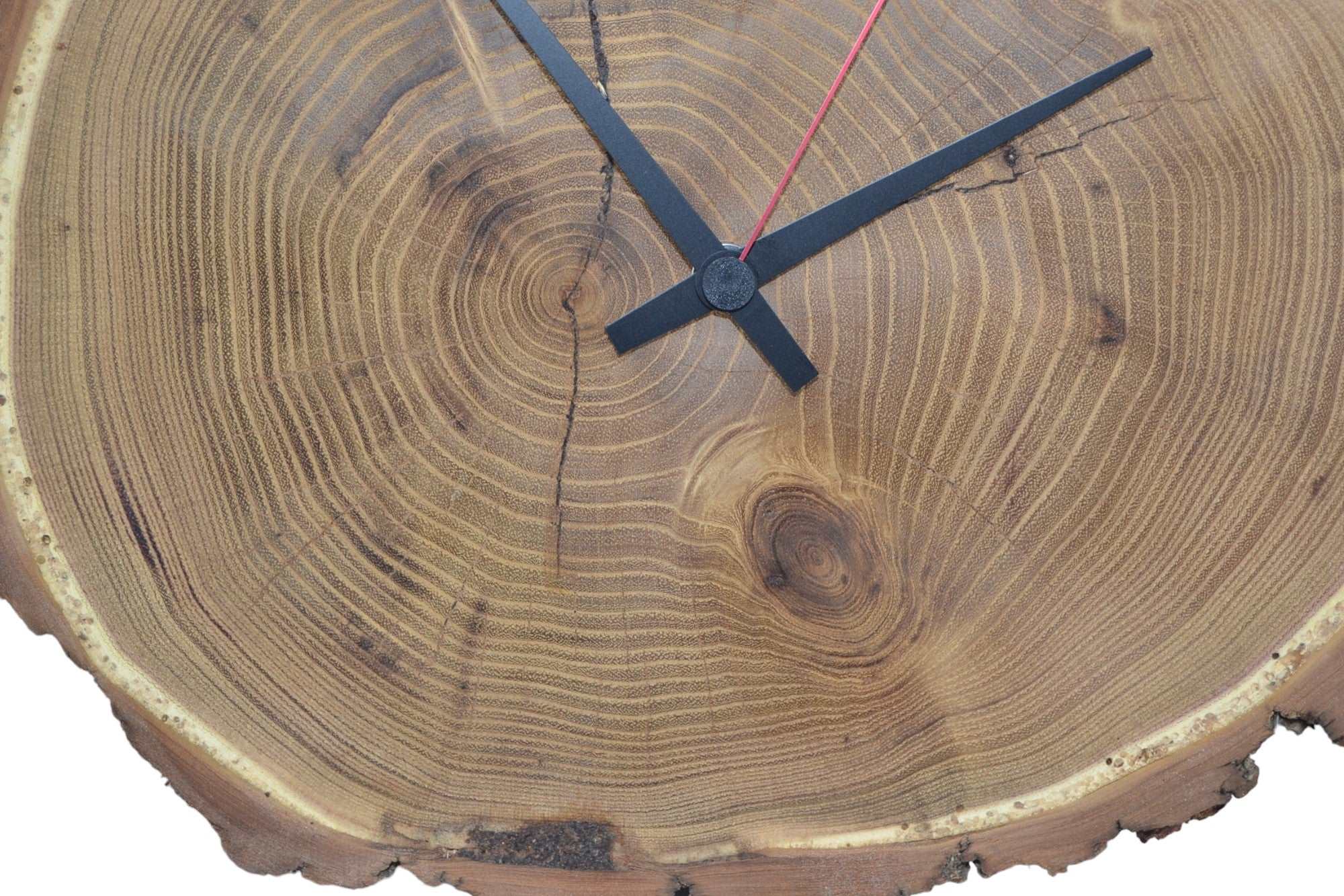 Holz Wanduhr aus Robinienholz