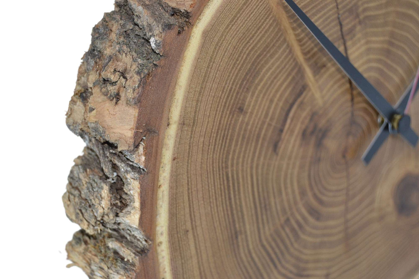 Holz Wanduhr aus Robinienholz