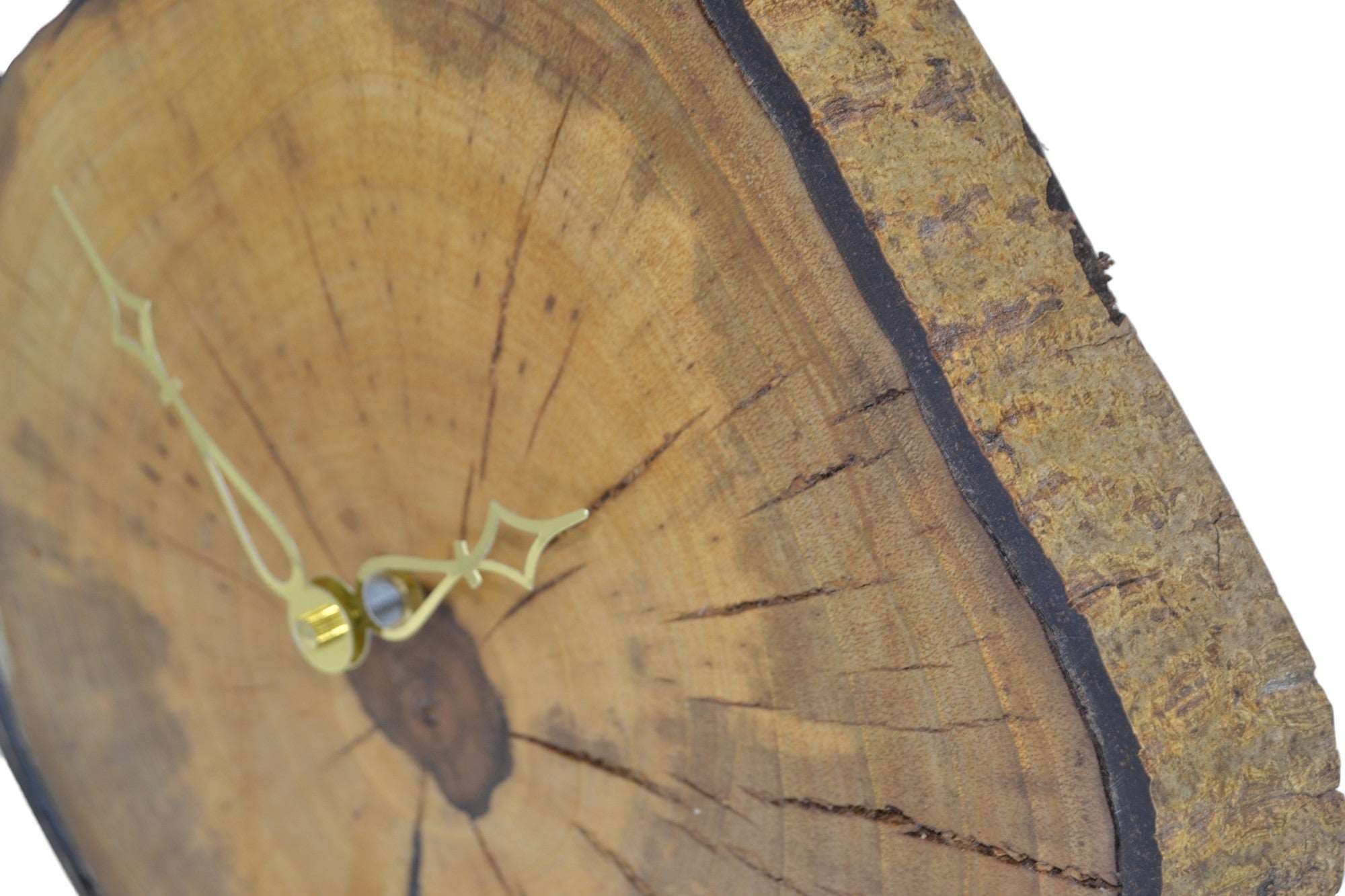 Holz Wanduhr aus Walnussholz