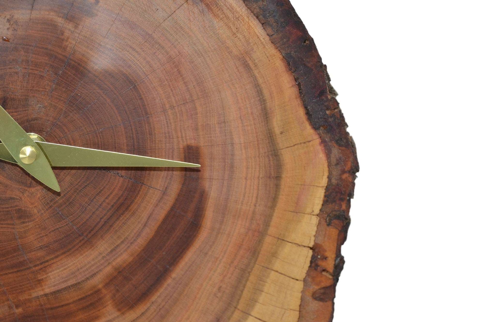 Holz Wanduhr Zwetschke