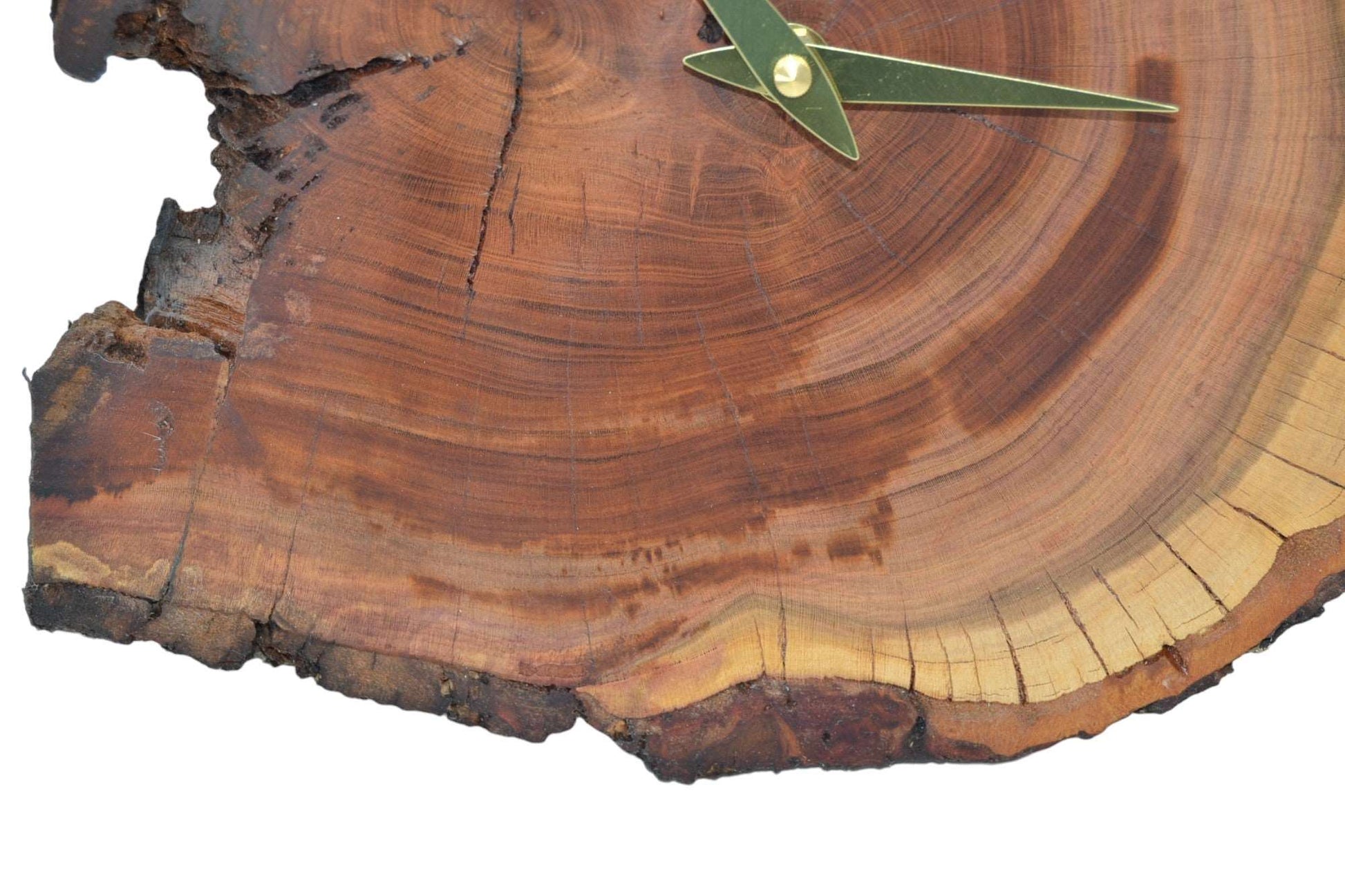 Holz Wanduhr Zwetschke