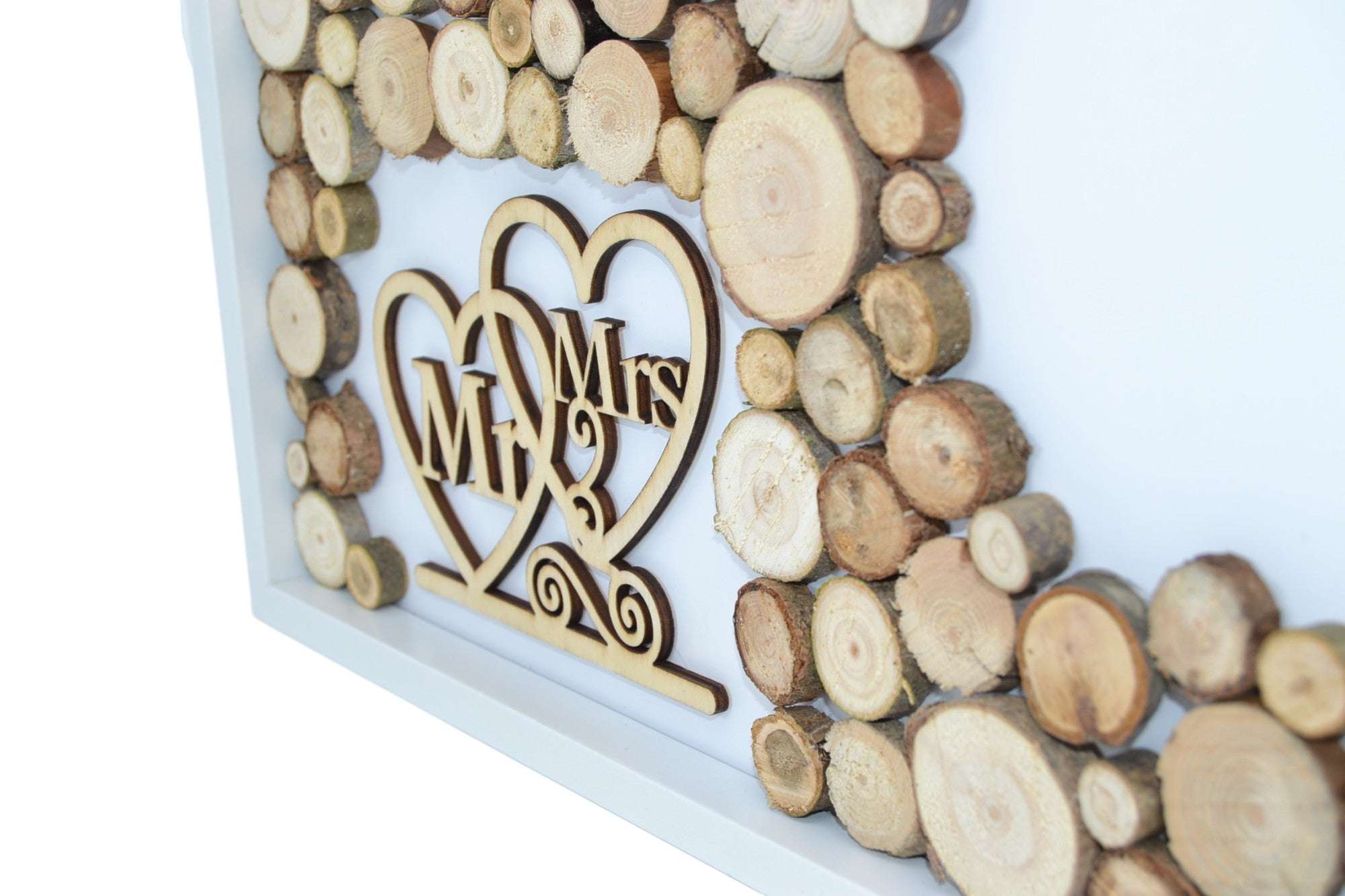 3D Holzbild Geldgeschenk "Mr. & Mrs."