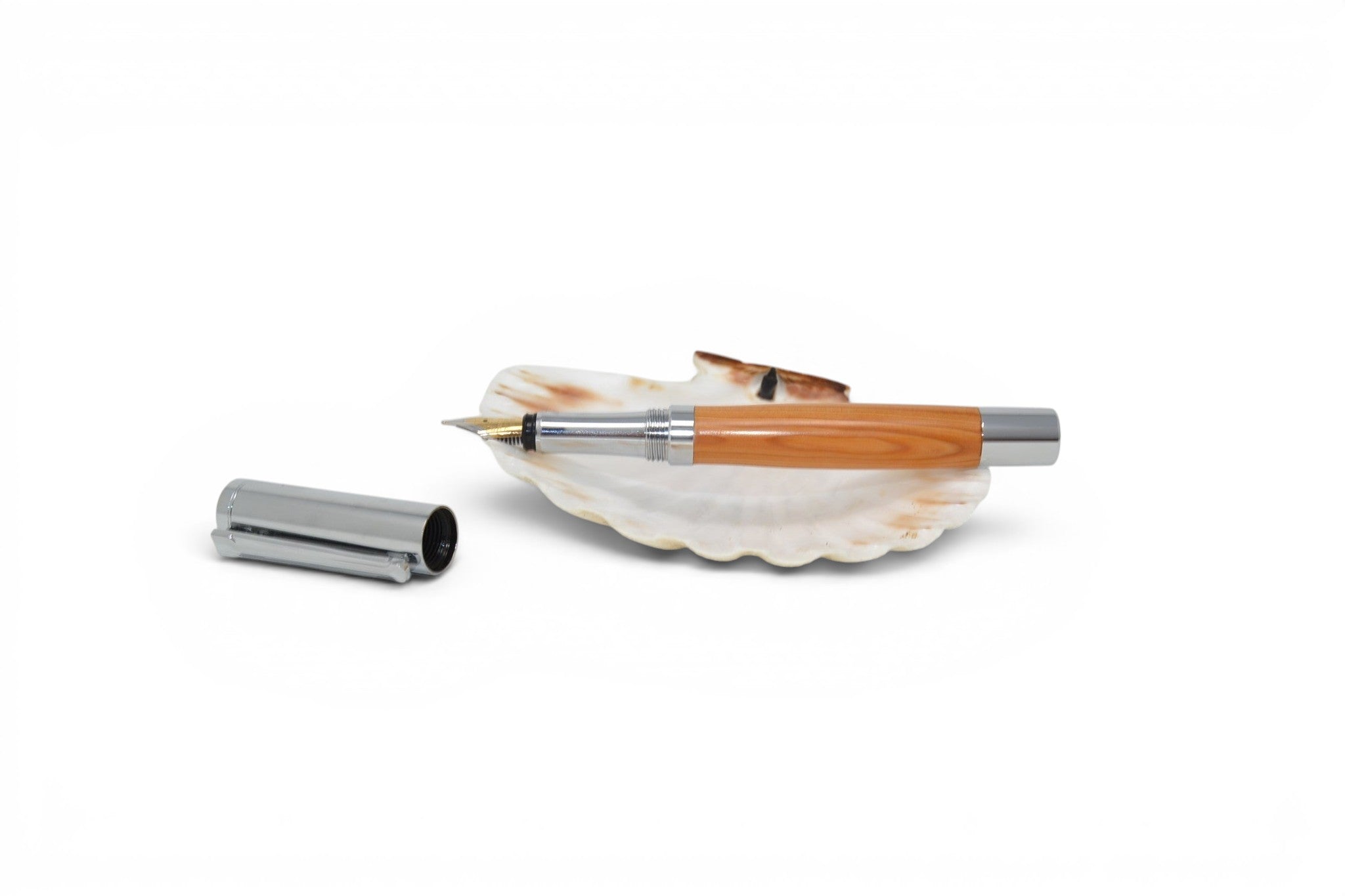 Holzfüllfeder aus Eibenholz