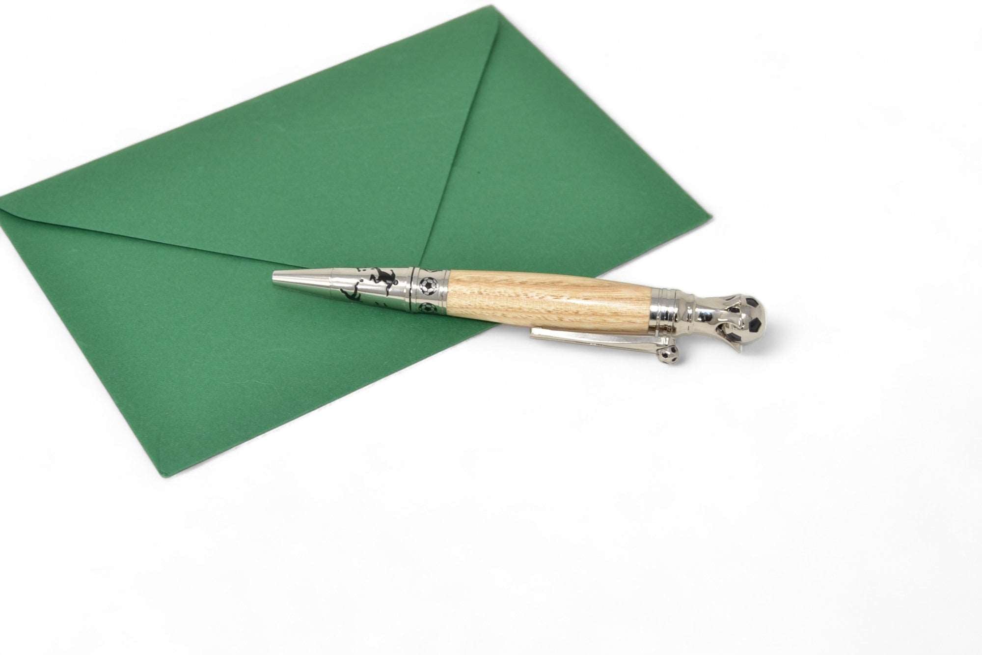 Holzkugelschreiber für Fußballfans