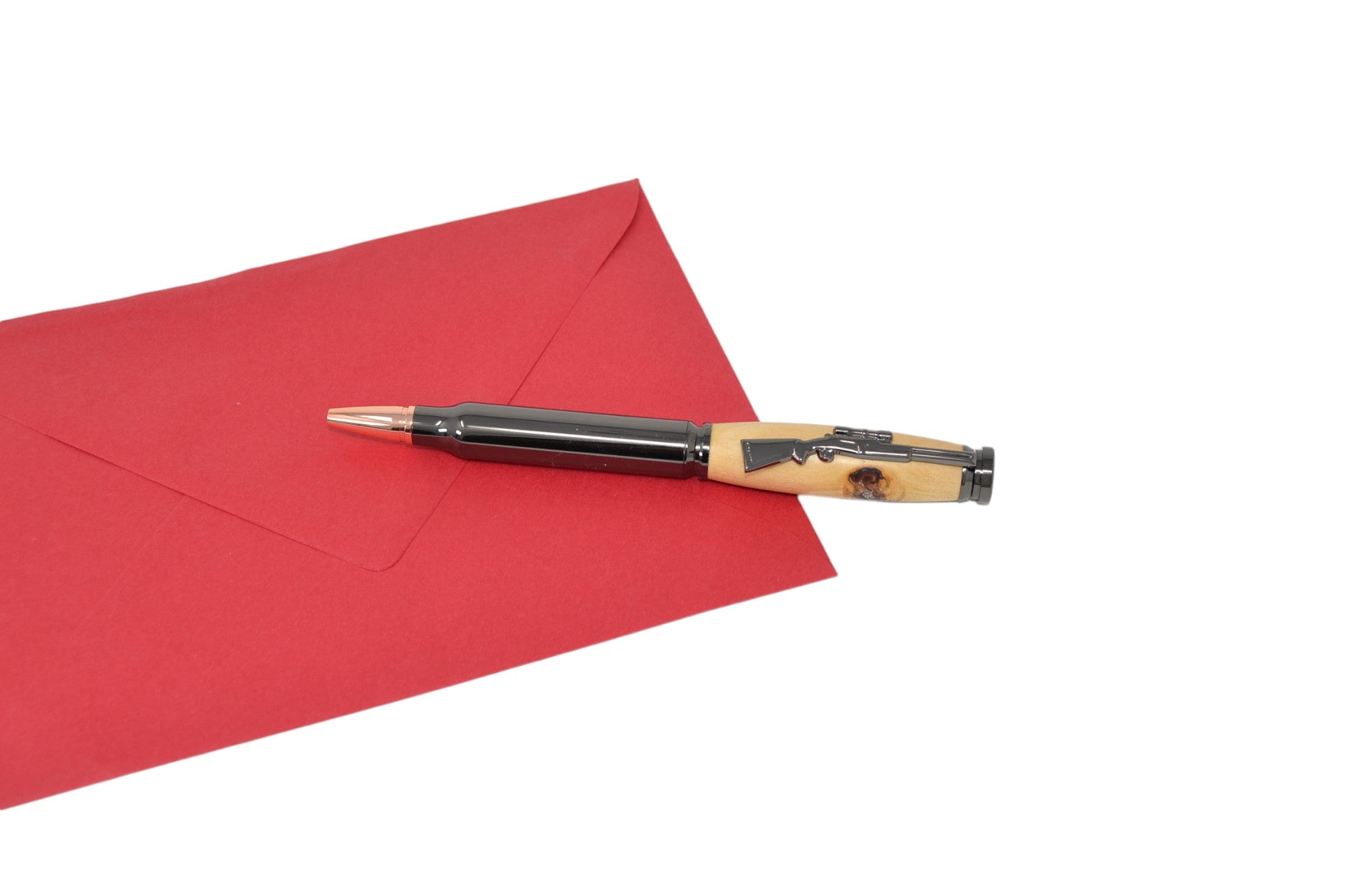 Holzkugelschreiber aus Zwetschkenholz