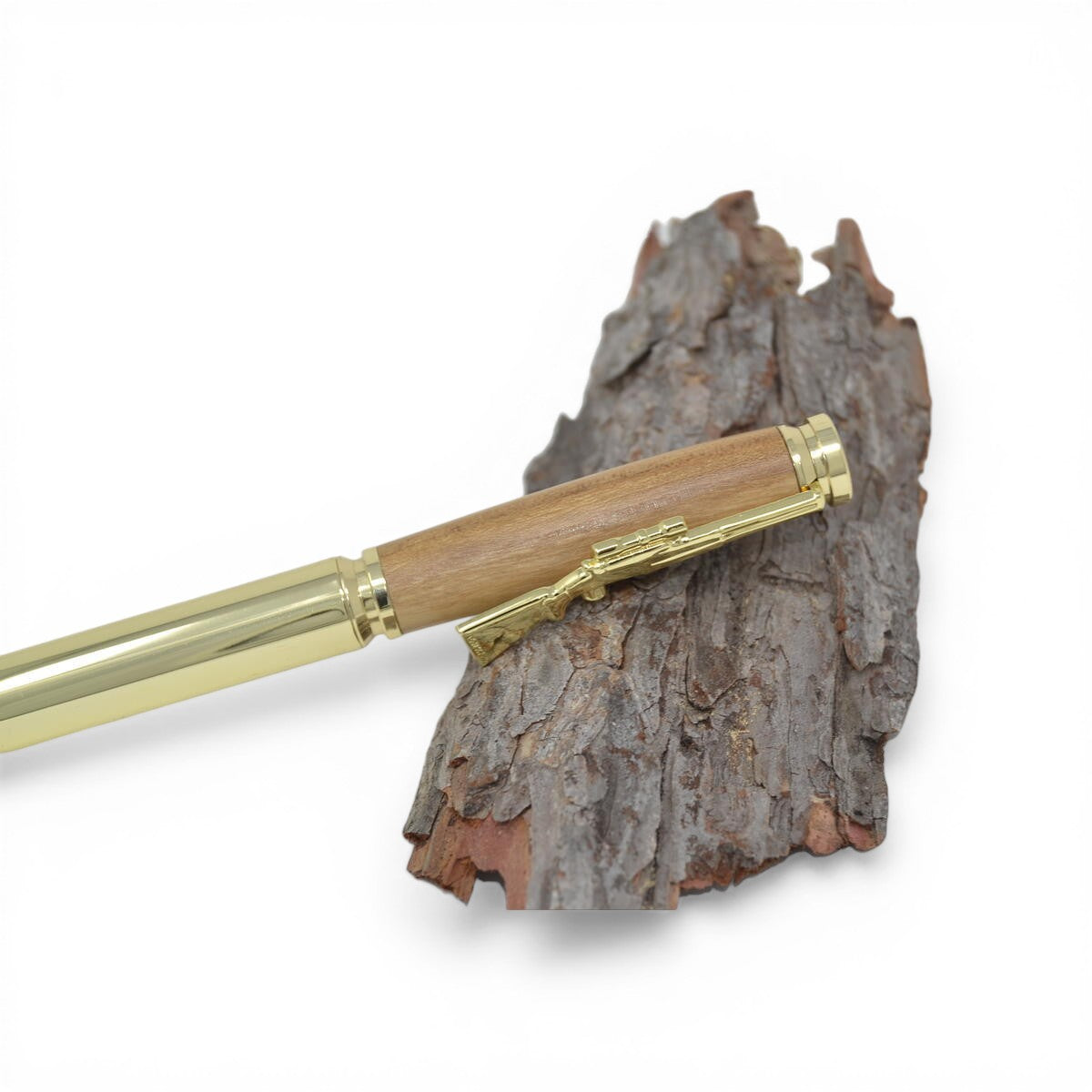 Holzkugelschreiber "Jäger" aus Robinienholz