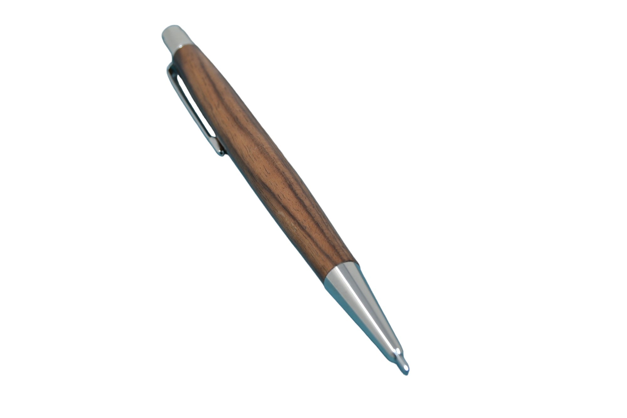Holzkugelschreiber mit Klickmechanismus aus Nuss