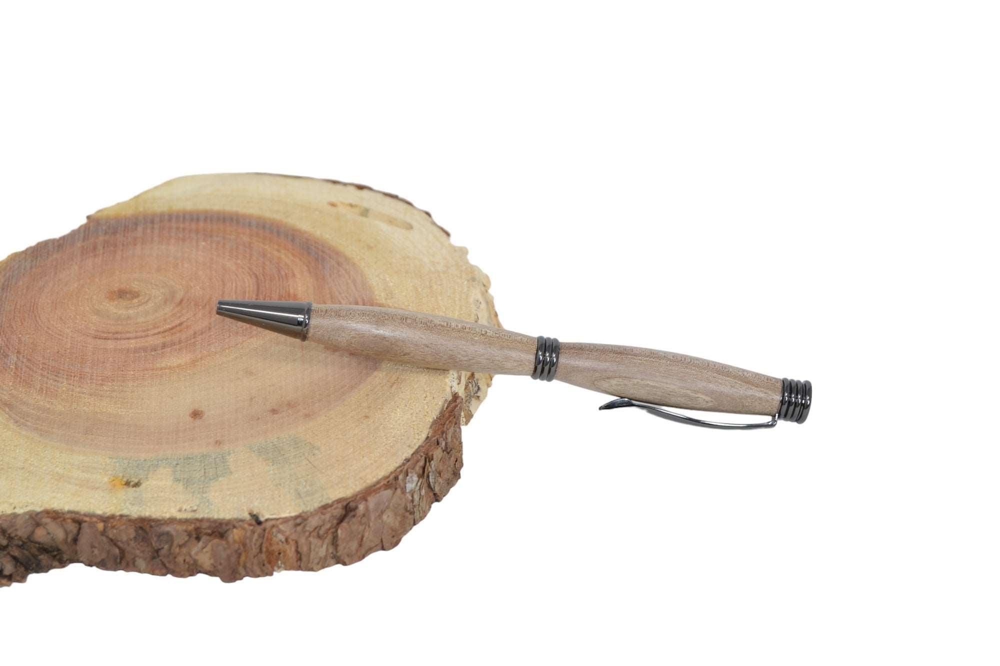 Holzkugelschreiber aus Walnussholz