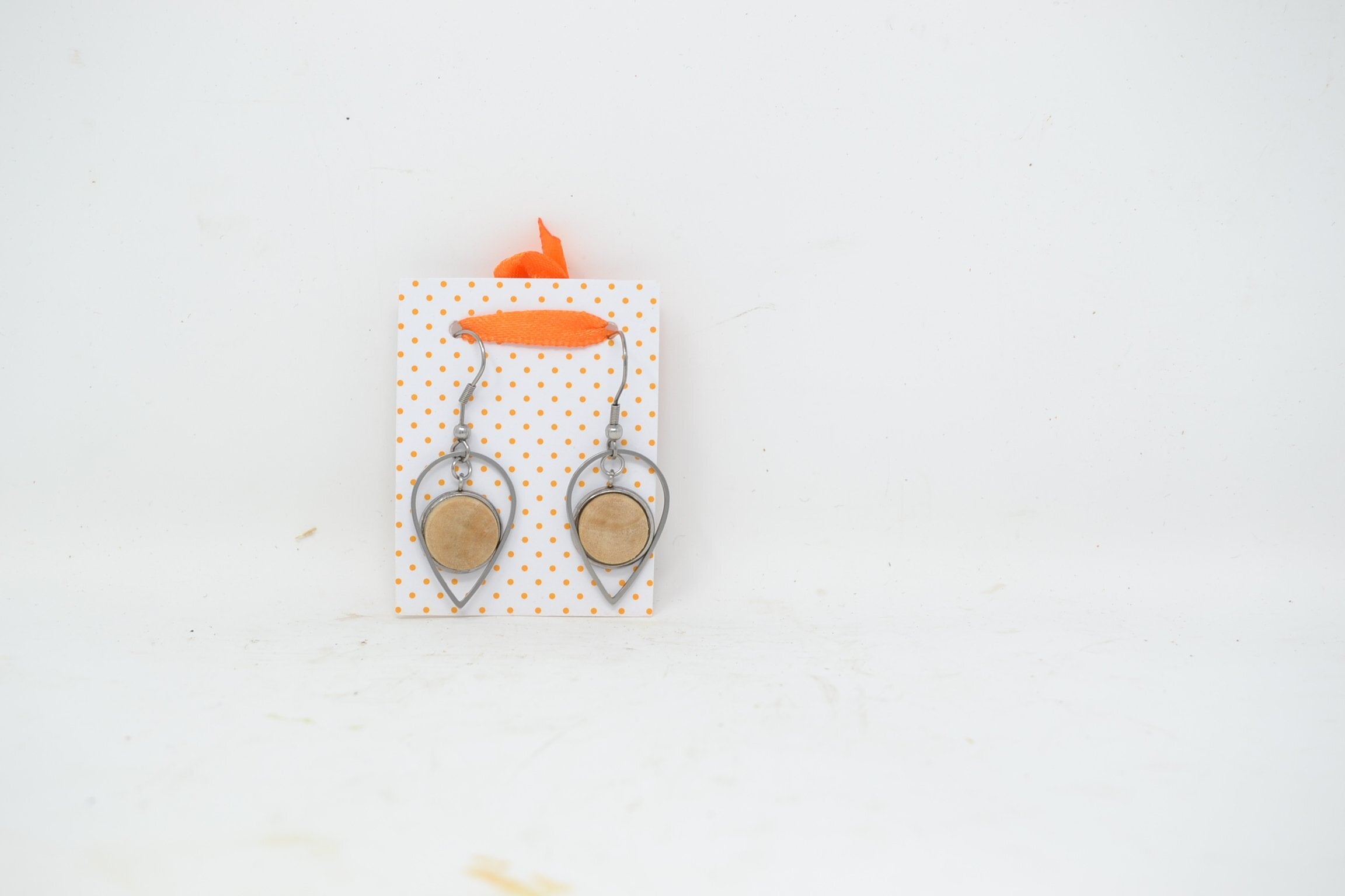 Holzohrringe aus Treibholz