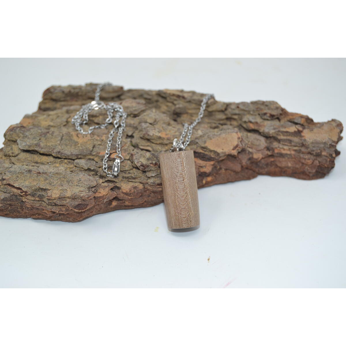 Holzohrringe aus Walnussholz