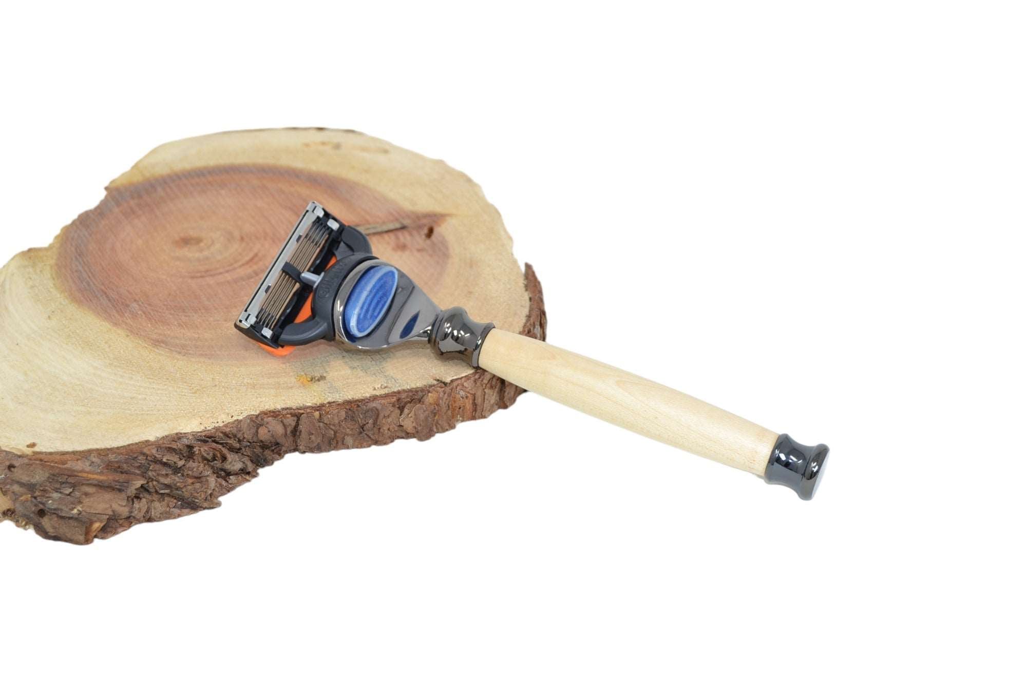 Holz Rasierer aus Ahornholz