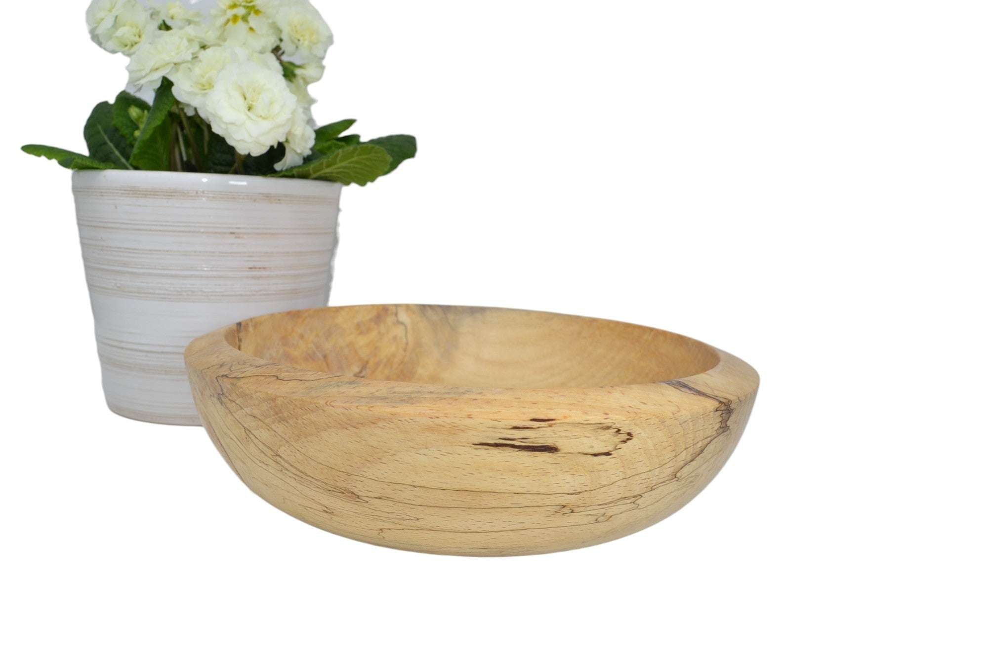 Holzschale aus gestockter Buche