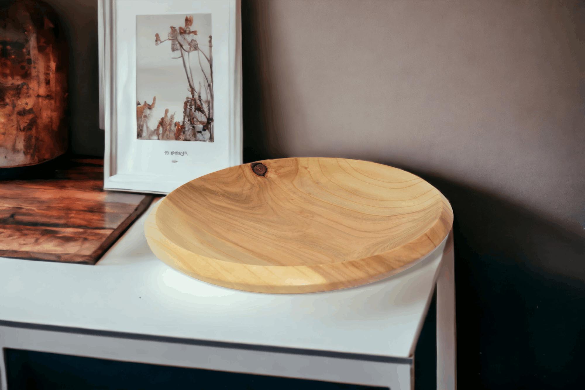 Holzschale aus Kirschholz