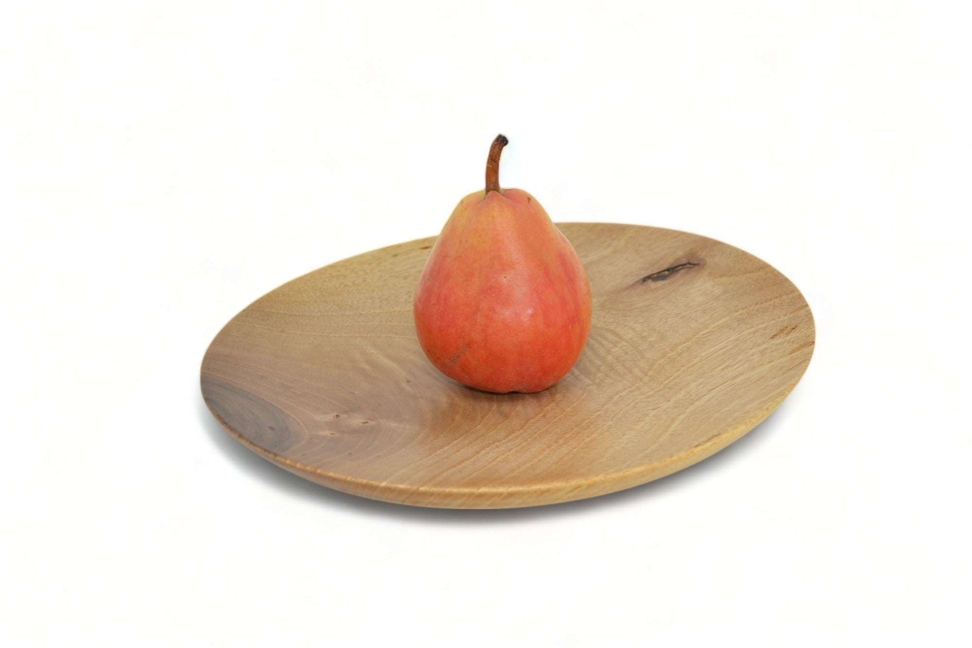 Flasche Holzschale aus Walnuss