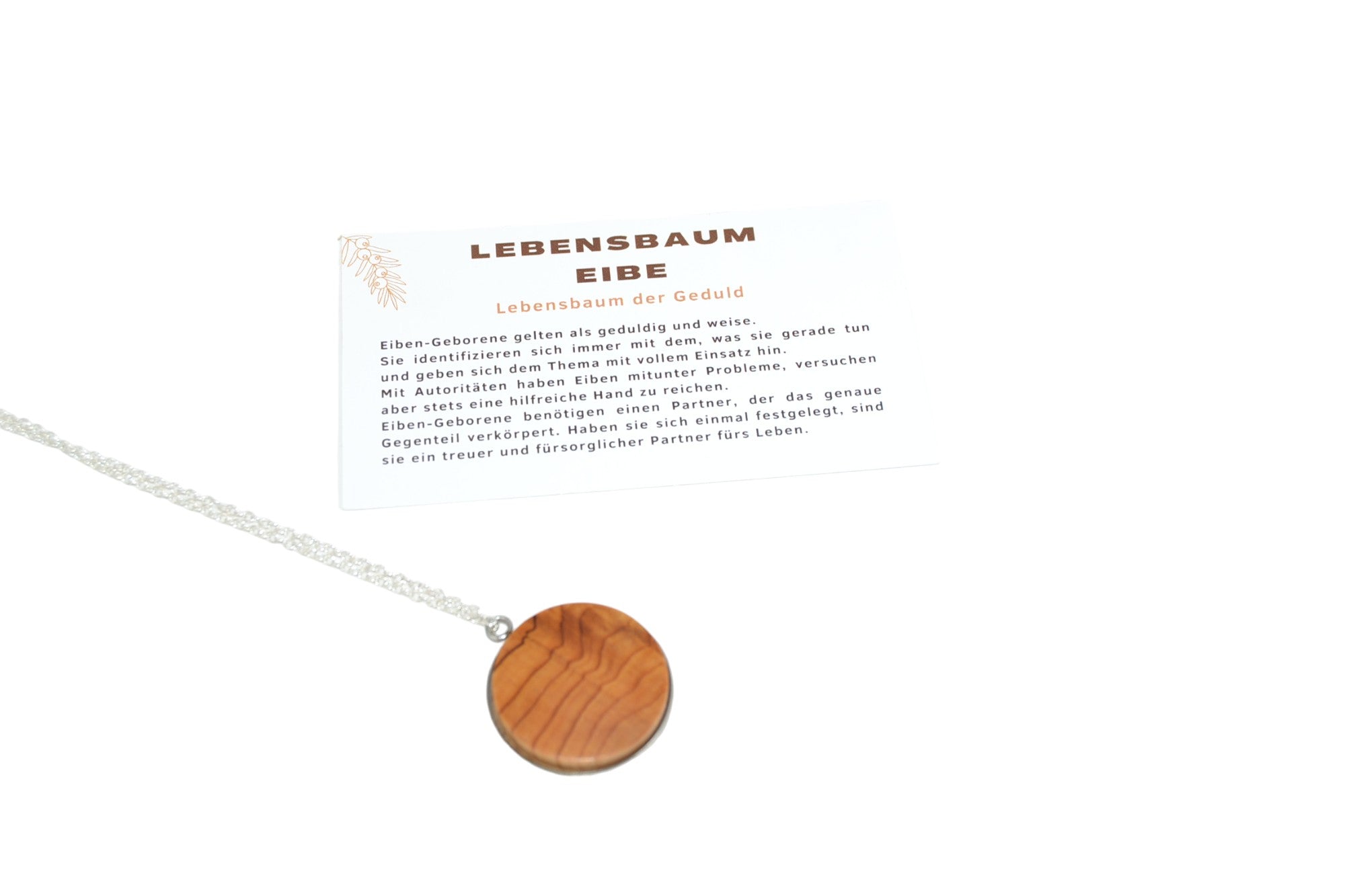 Holzschmuck Lebensbaumschmuck Eibe