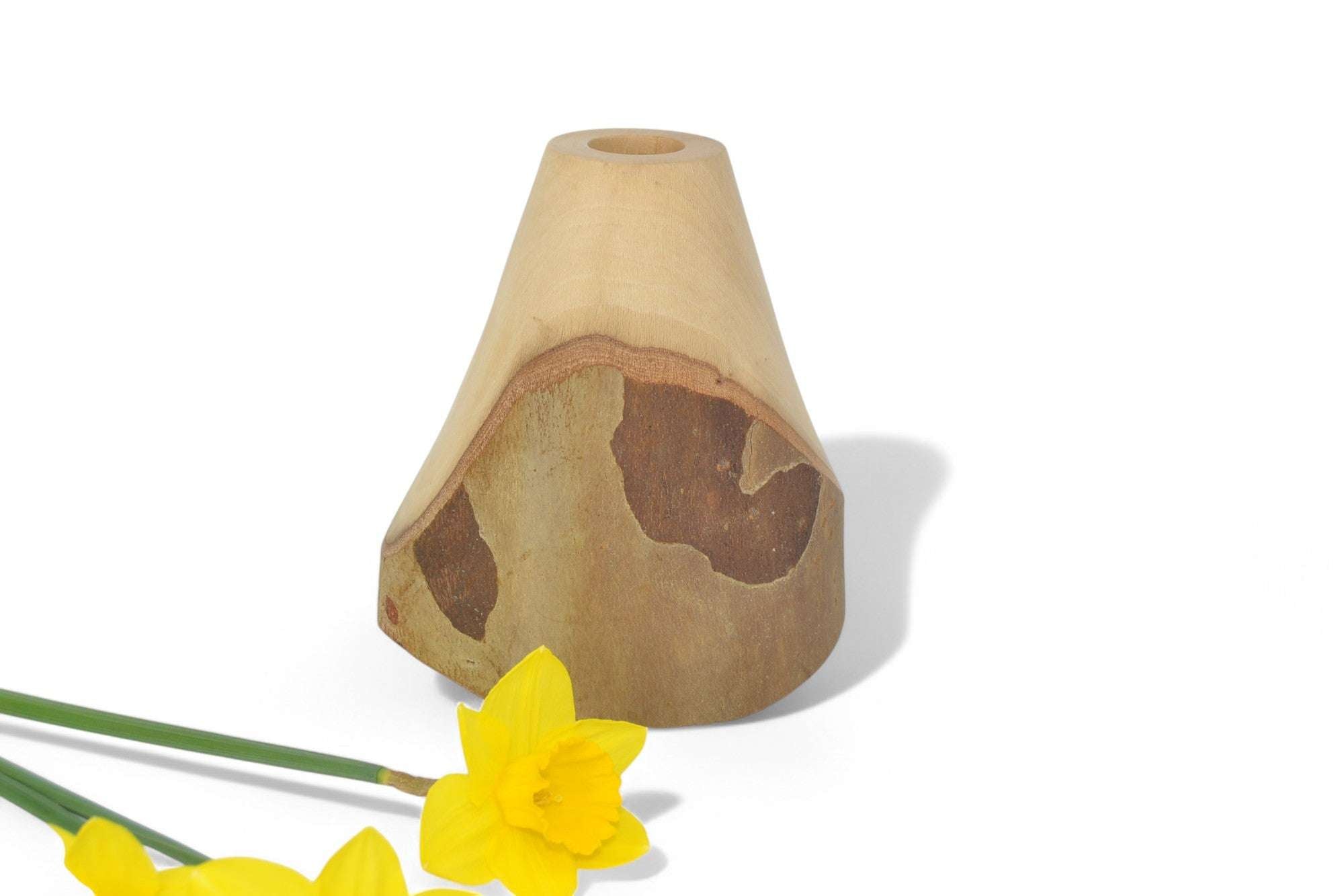 Holzvase aus Platane