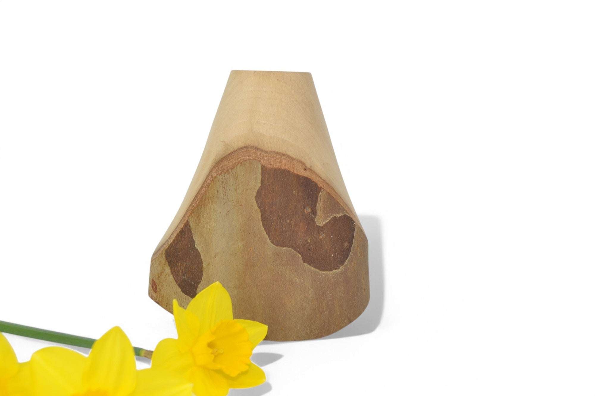 Holzvase aus Platane