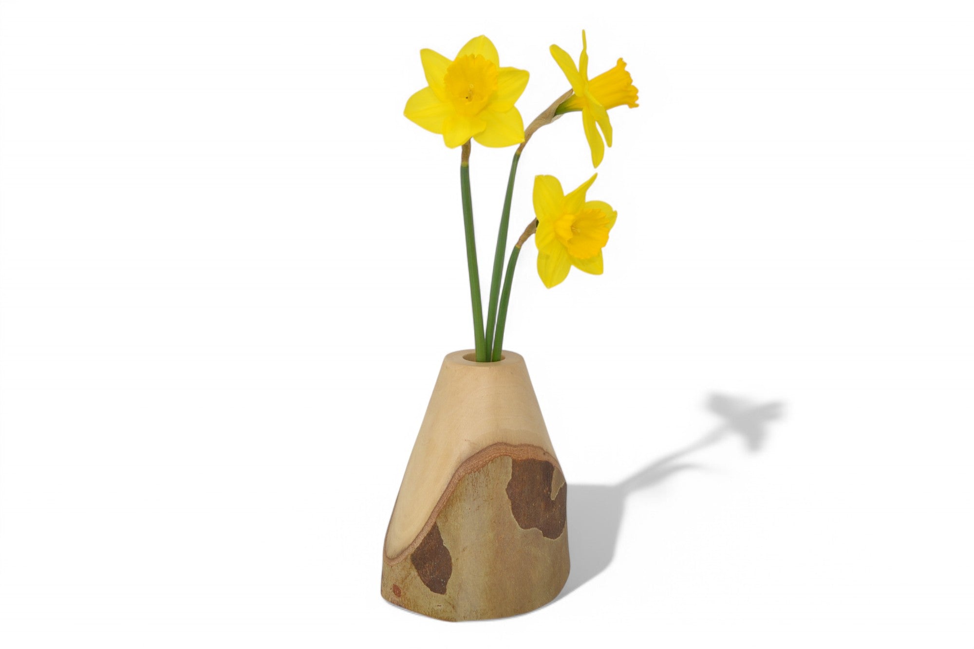 Holzvase aus Platane