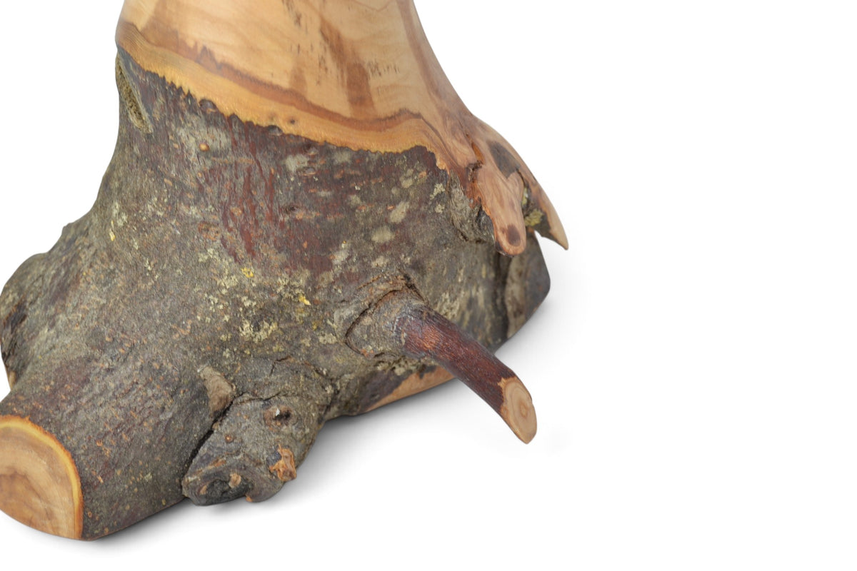 Holzvase Apfelholz