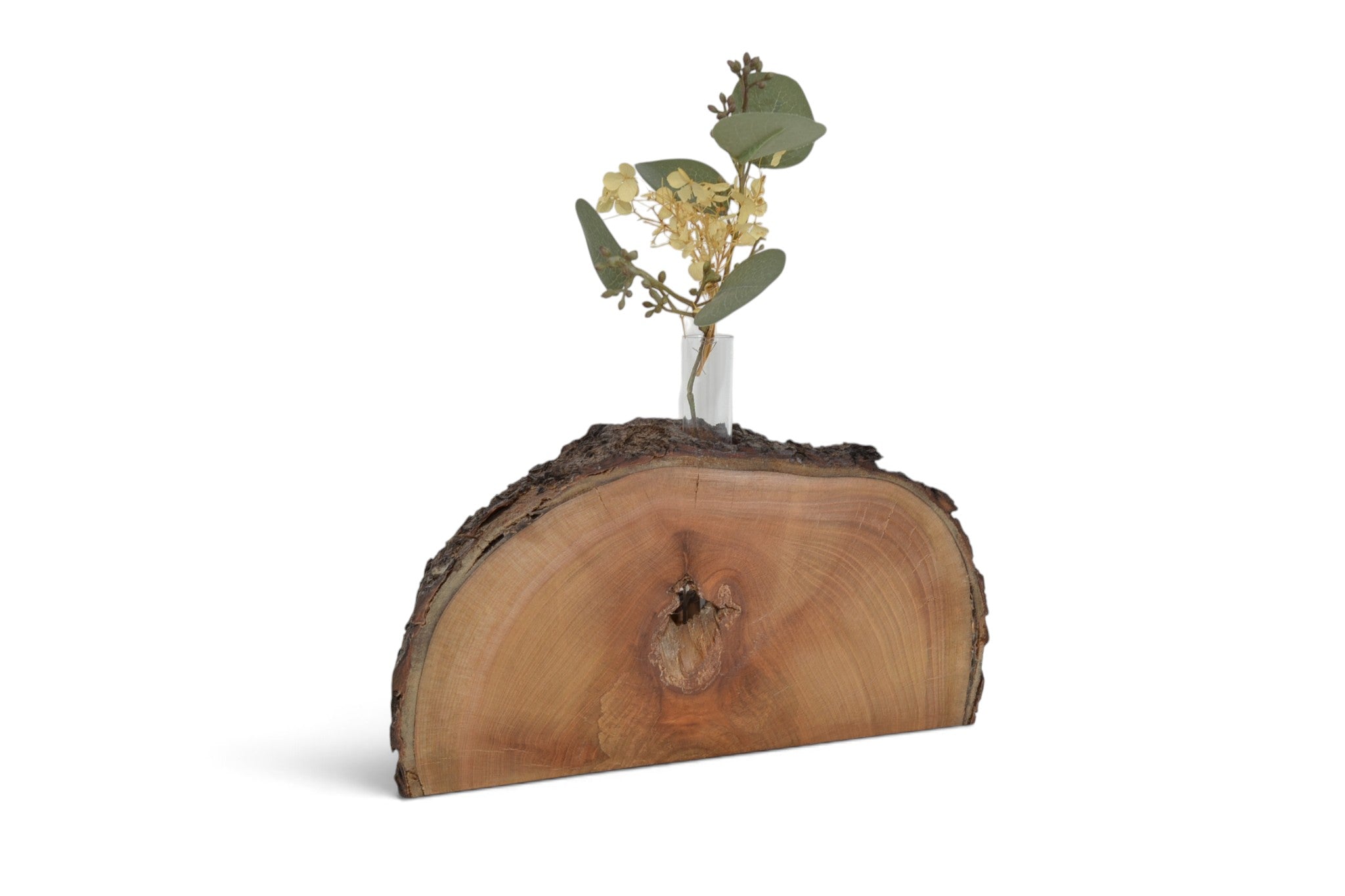 Holzvase aus Wildkirsche