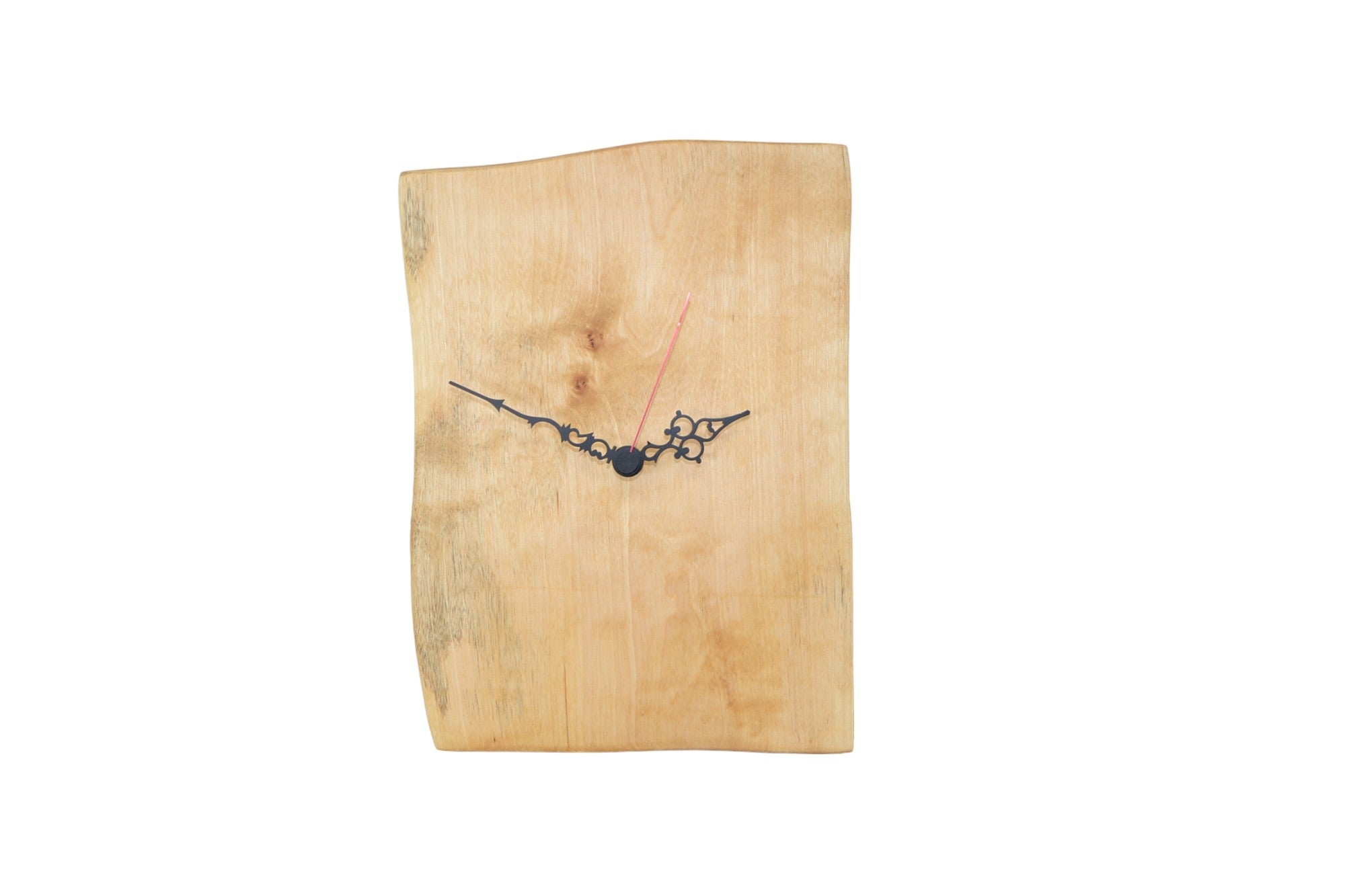 Holz Wanduhr aus Birkenholz