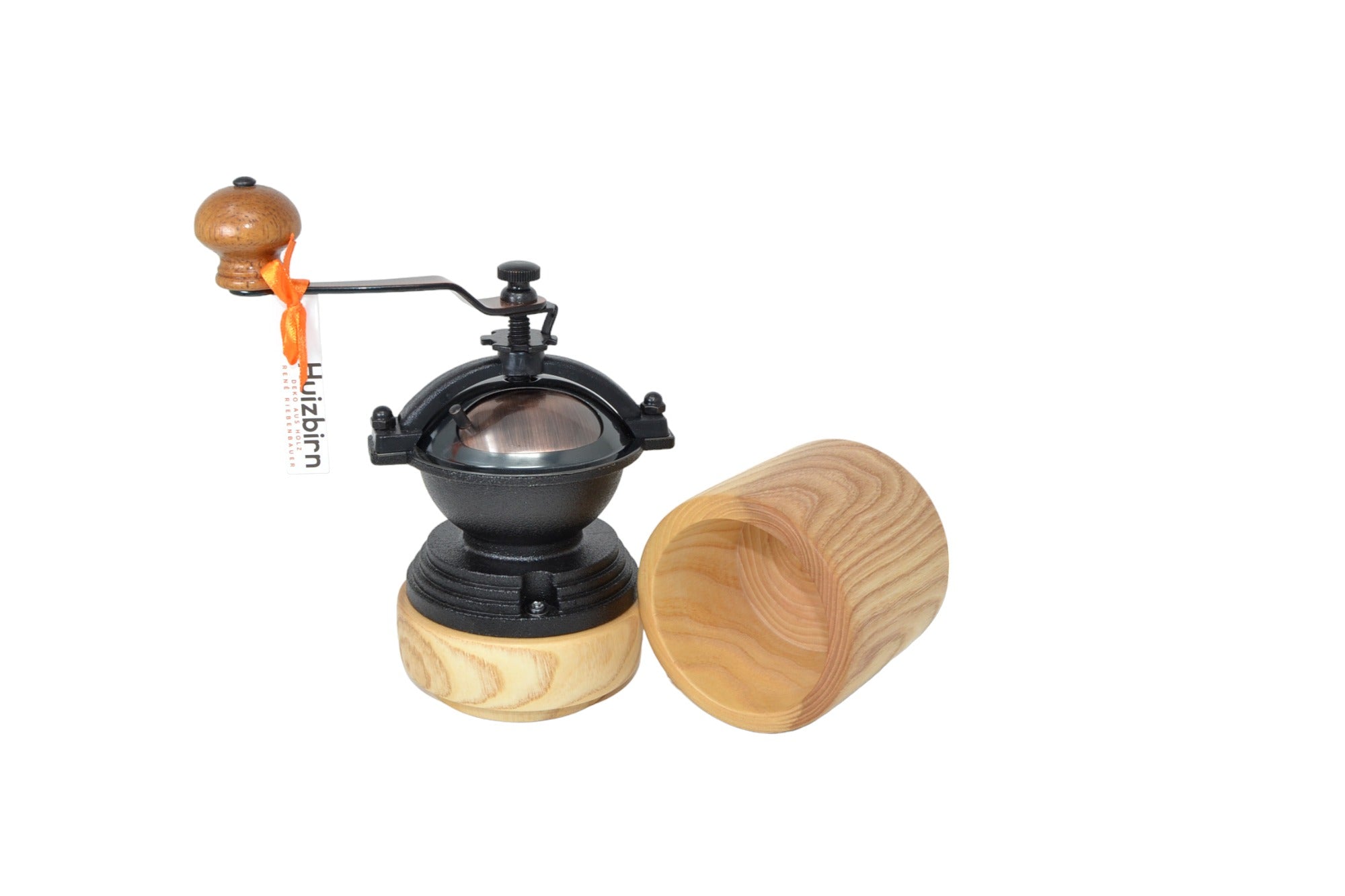 Manuelle Holz Kaffeemühle aus Esche