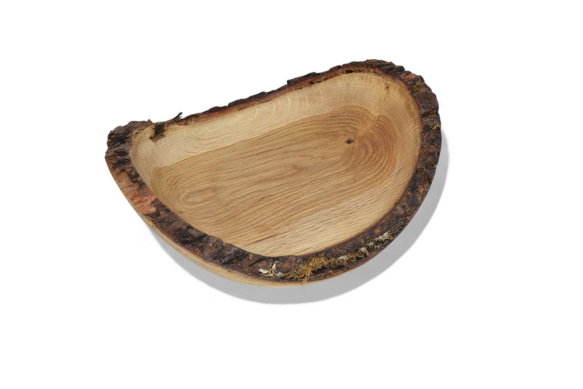 Naturrand Holzschale aus Eiche