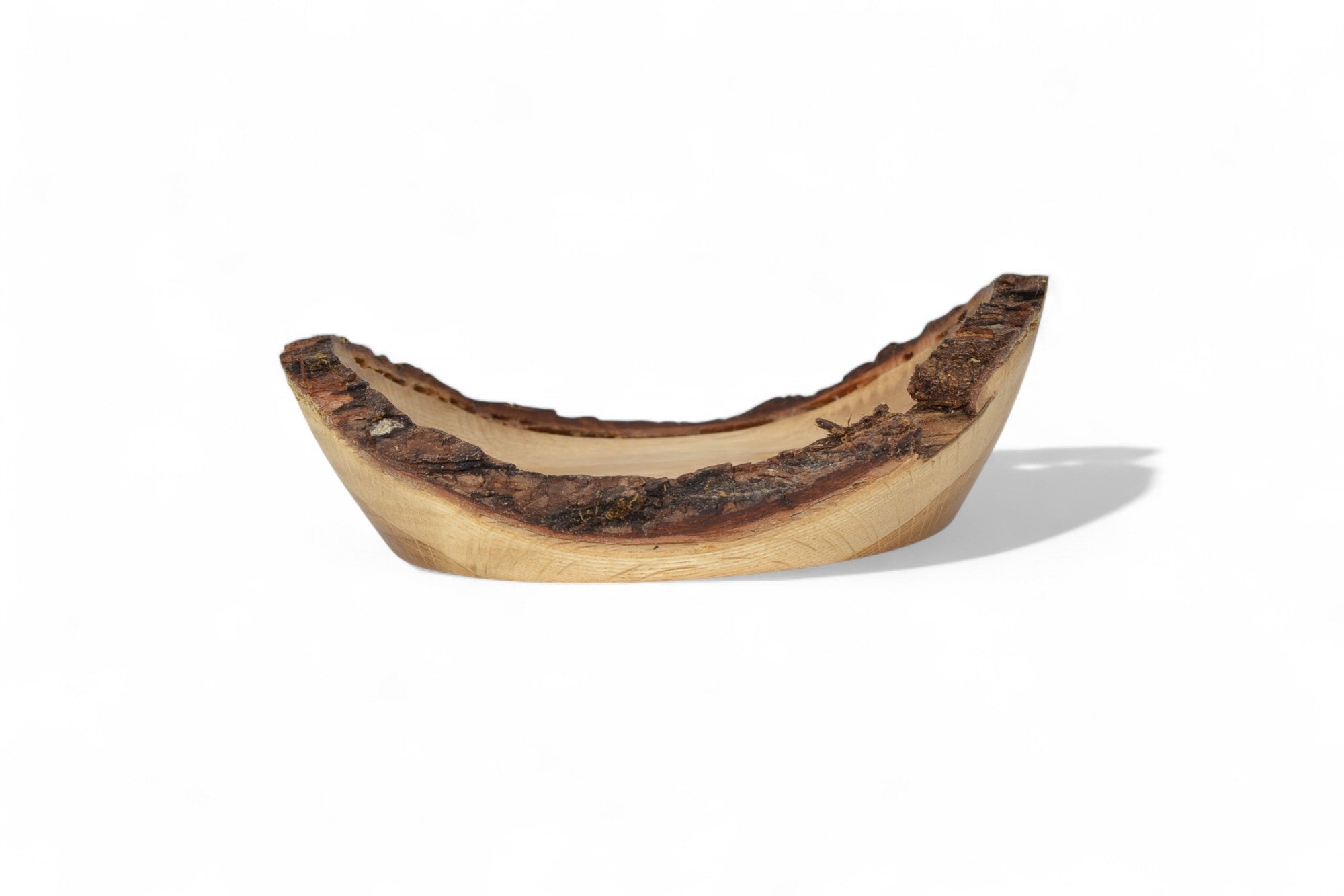 Naturrand Holzschale aus Eiche