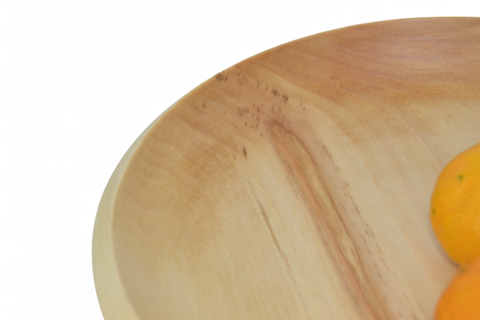 Obstschale aus Lindenholz