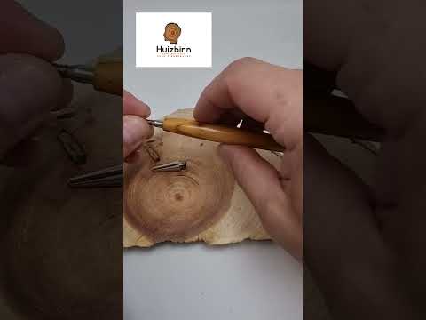 Holz Kugelschreiber mit Klick Mechanismus Ahorn