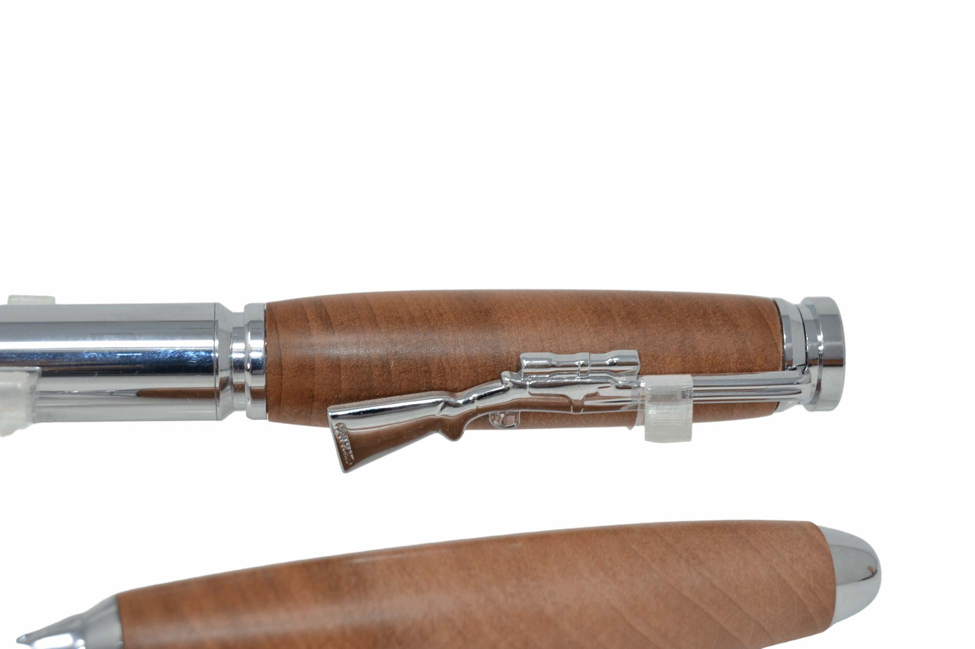 Holzkugelschreiber Geschenkset Zwetschke wiederbefüllbar Unikat Handarbeit