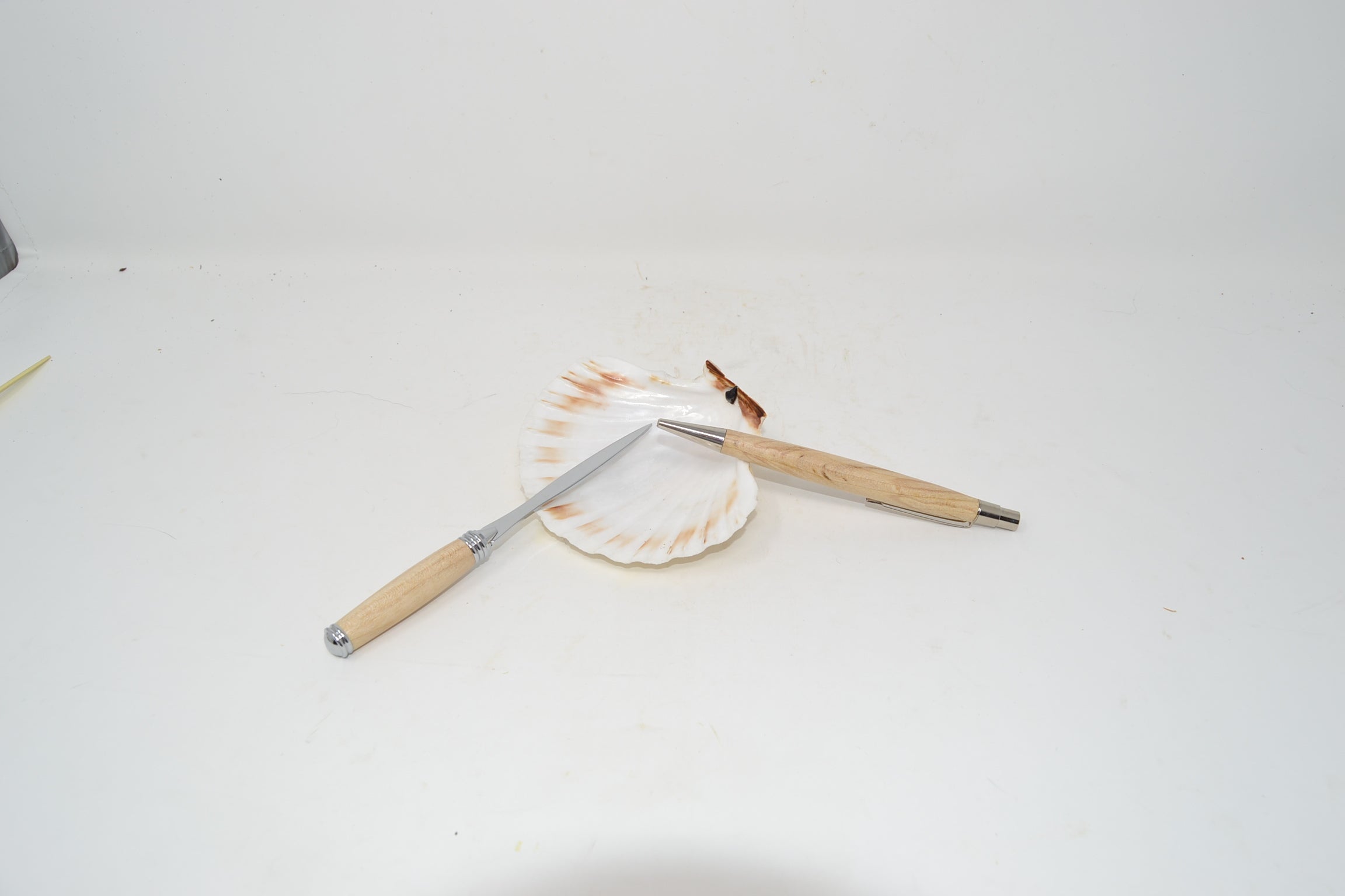 Schreibset Holzkugelschreiber Holz Brieföffner Ahorn