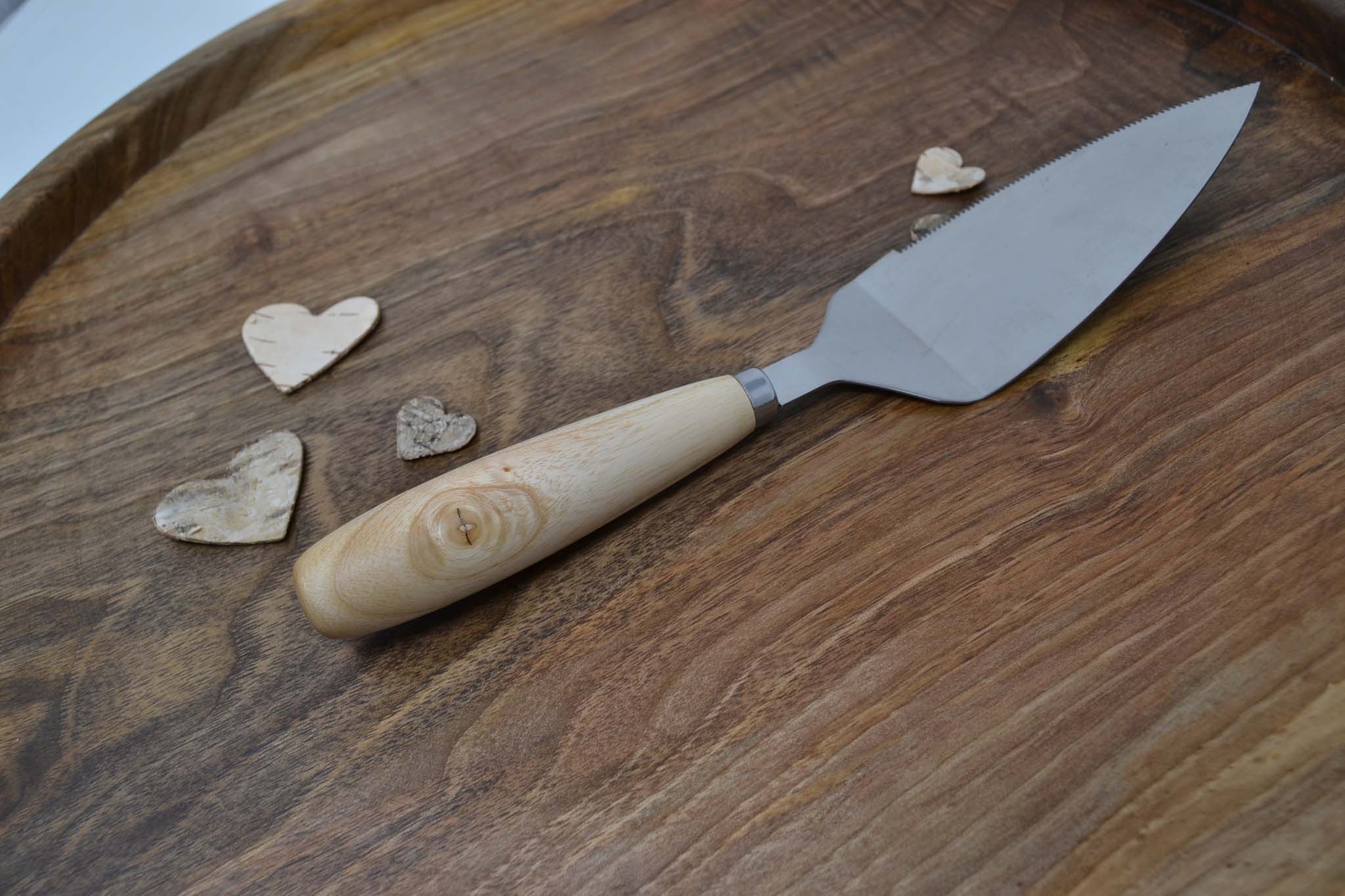 Holz Tortenheber aus Eschenholz