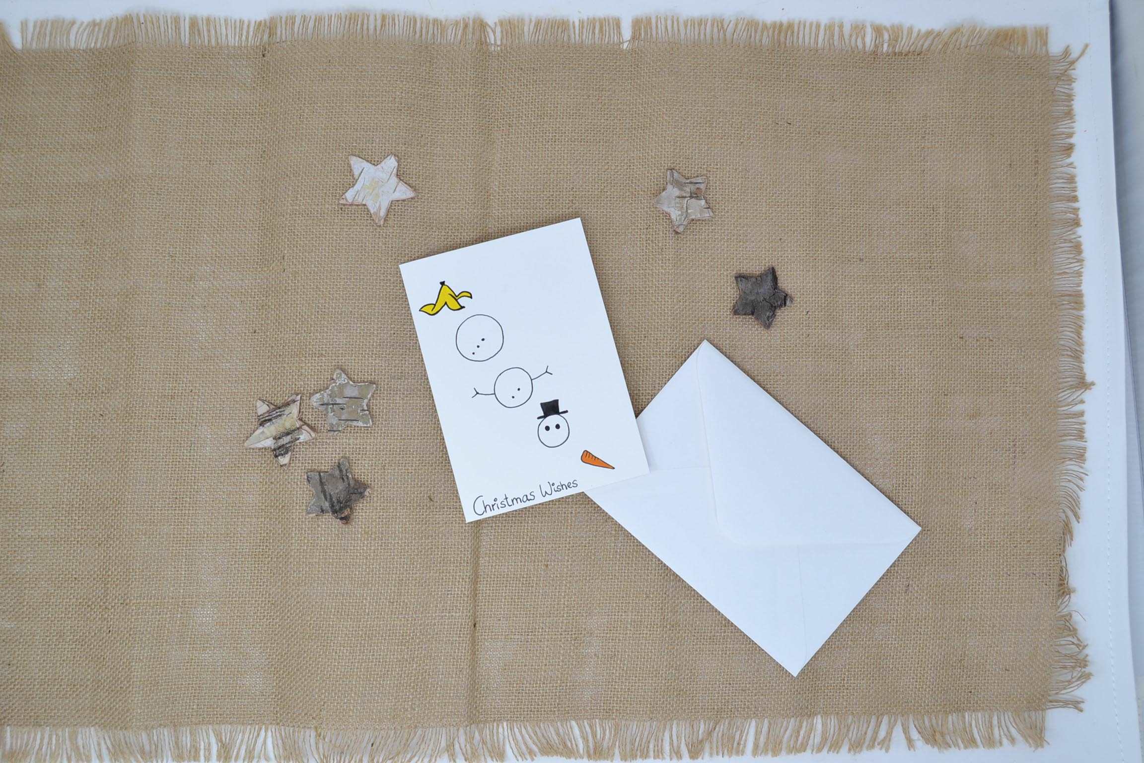 Weihnachtskarte "Christmas Wishes"