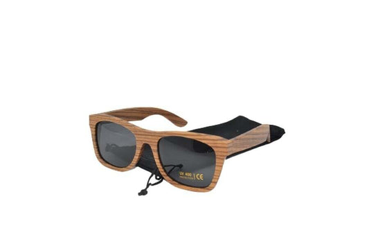 Holz Sonnenbrille aus Zebrano