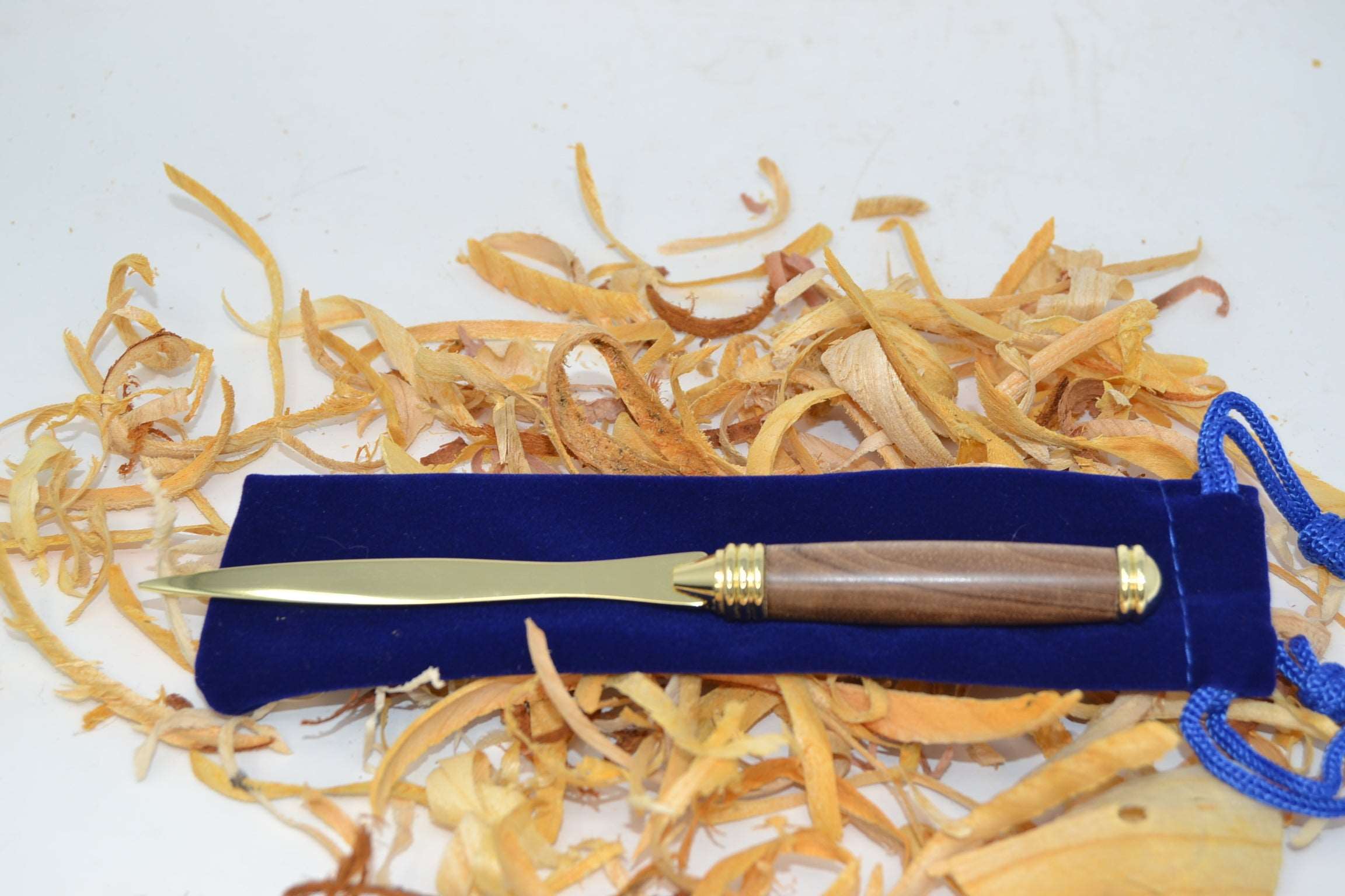 Holz Brieföffner Walnuss Handarbeit Unikat