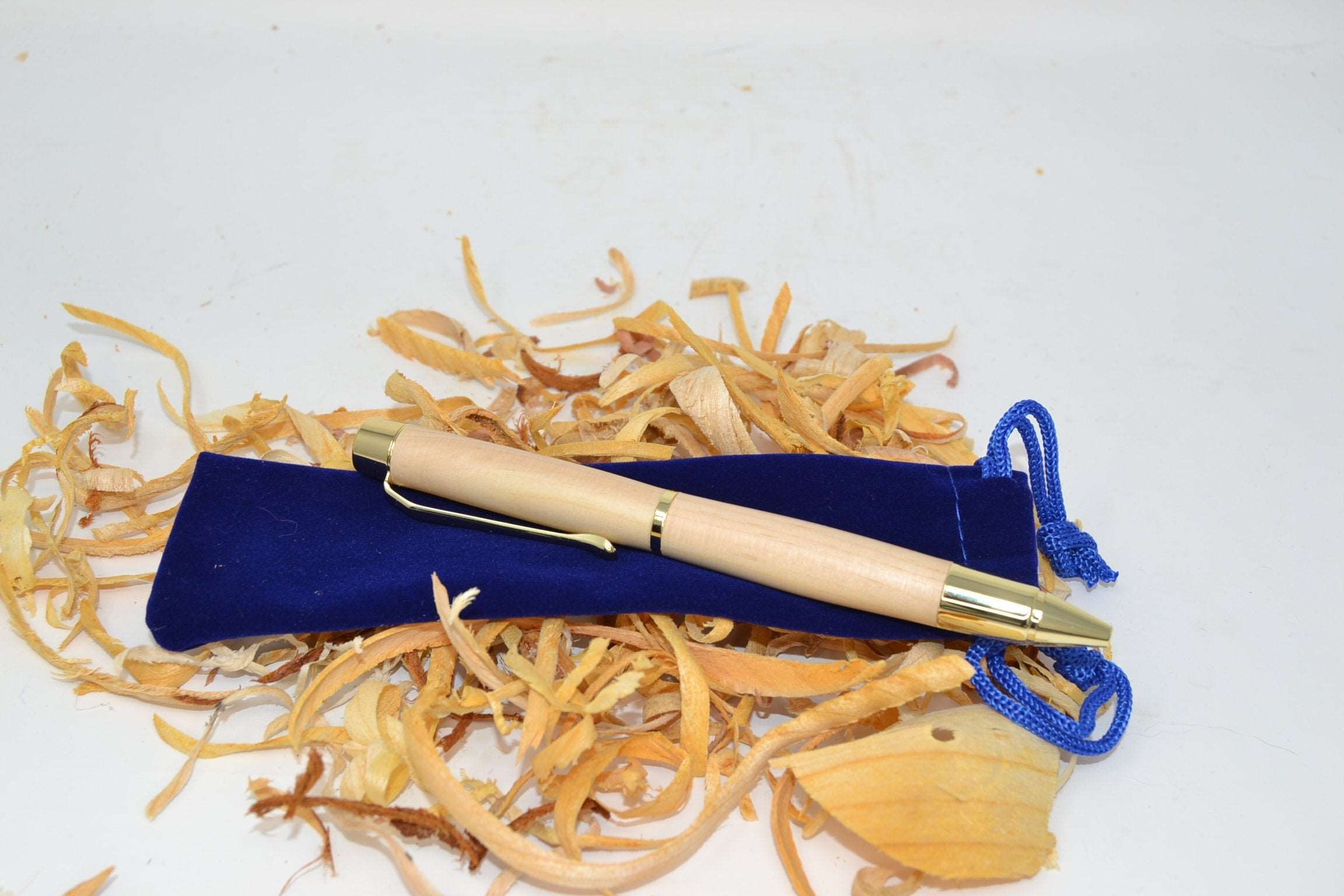 Holz Drehkugelschreiber Zirbe Handarbeit Unikat handmade