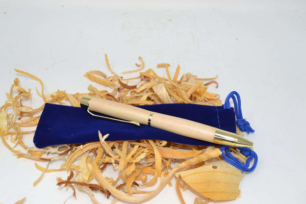 Holz Drehkugelschreiber Zirbe Handarbeit Unikat handmade