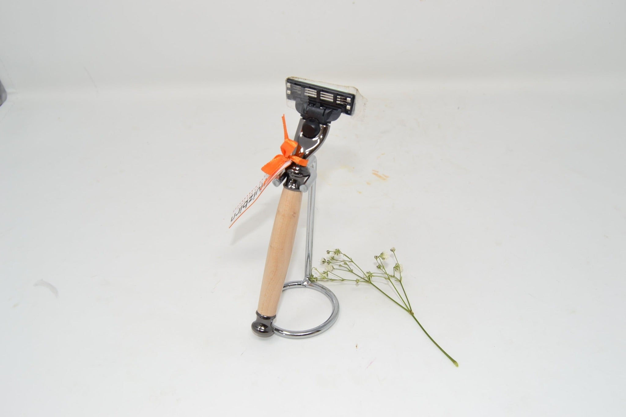 Holz Nassrasierer aus Ahornholz