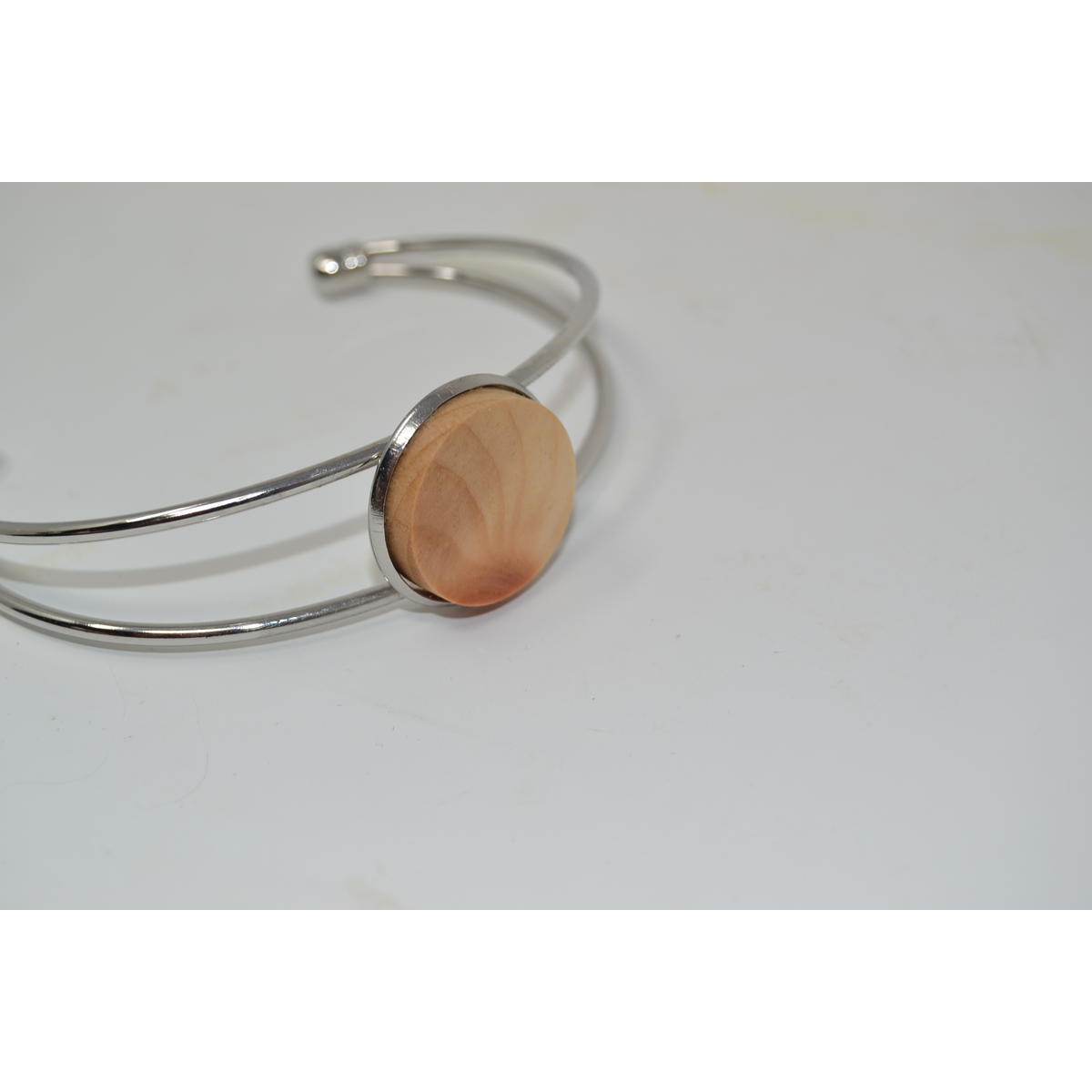 Holz Armreif aus Zirbe