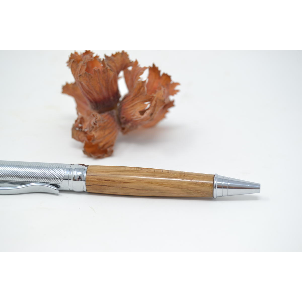 Holzkugelschreiber aus Eiche