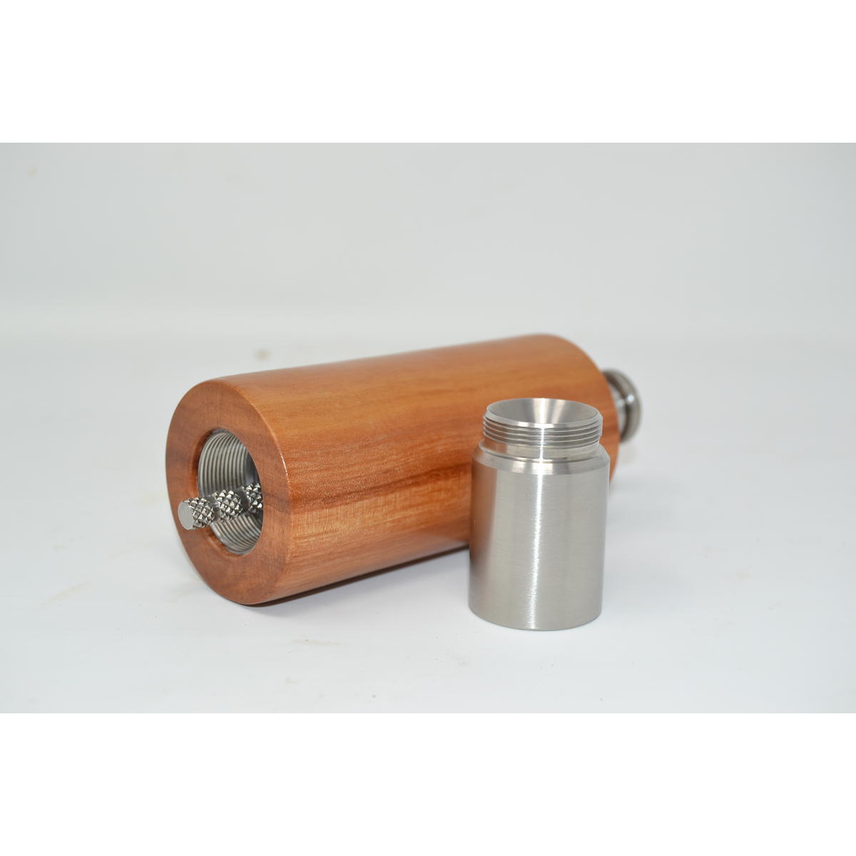 Holz Gewürzmühle aus Apfelholz