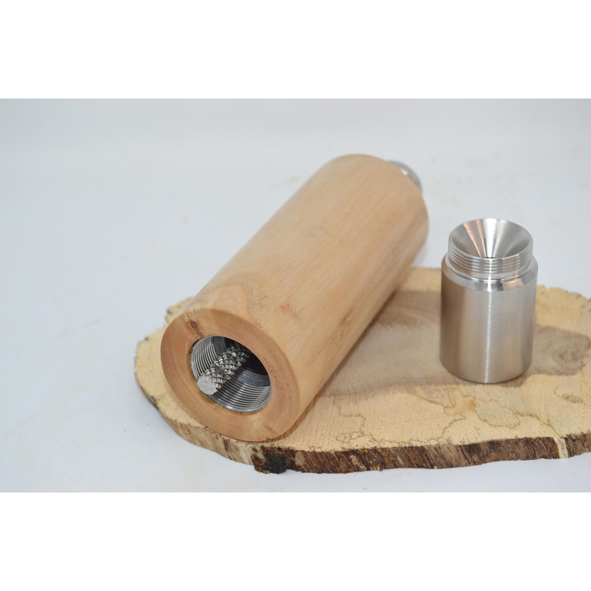 Holz Einhandmühlen aus Eschenholz