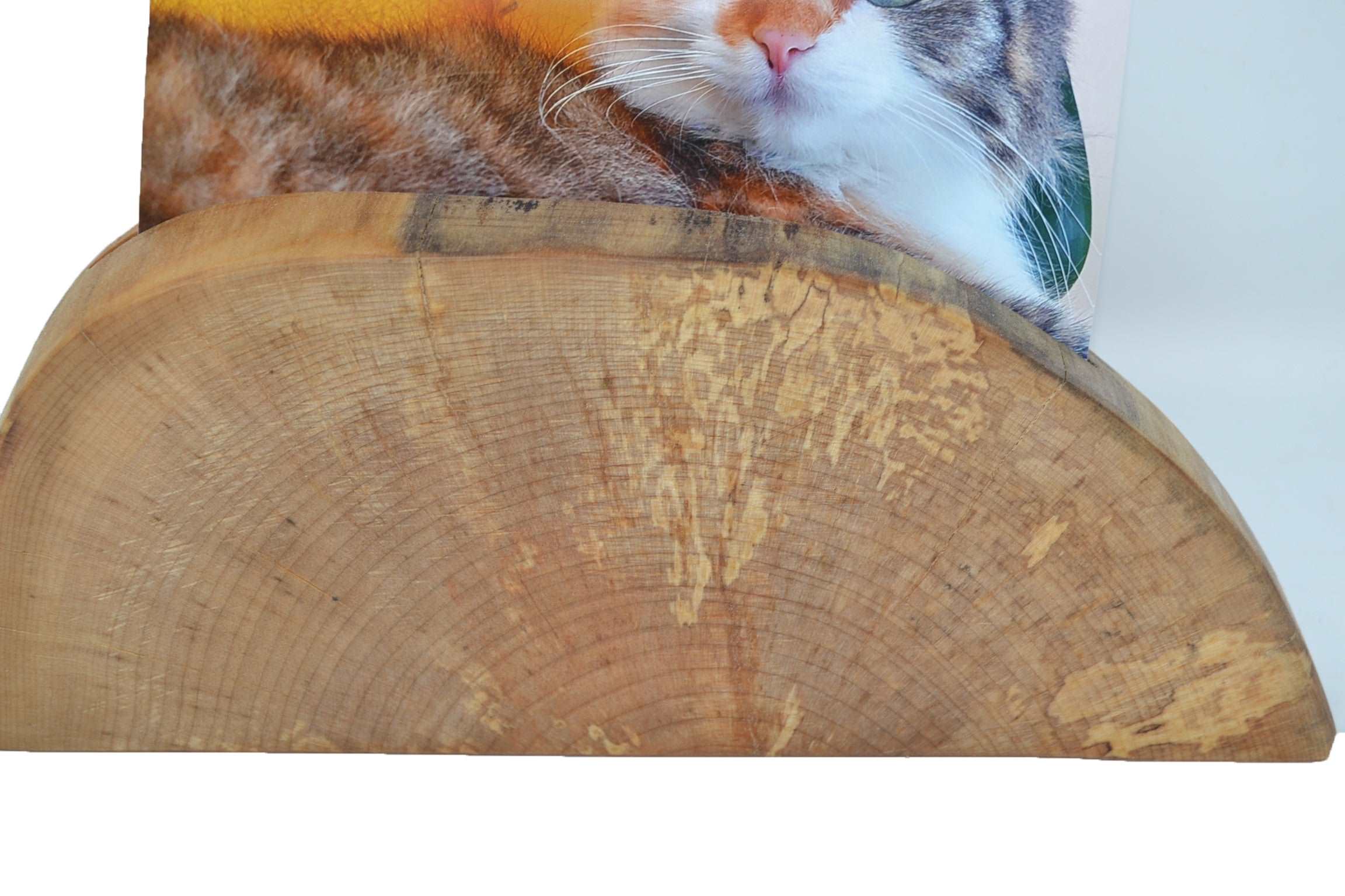 Handgefertigter Holz Fotohalter aus Ahornholz