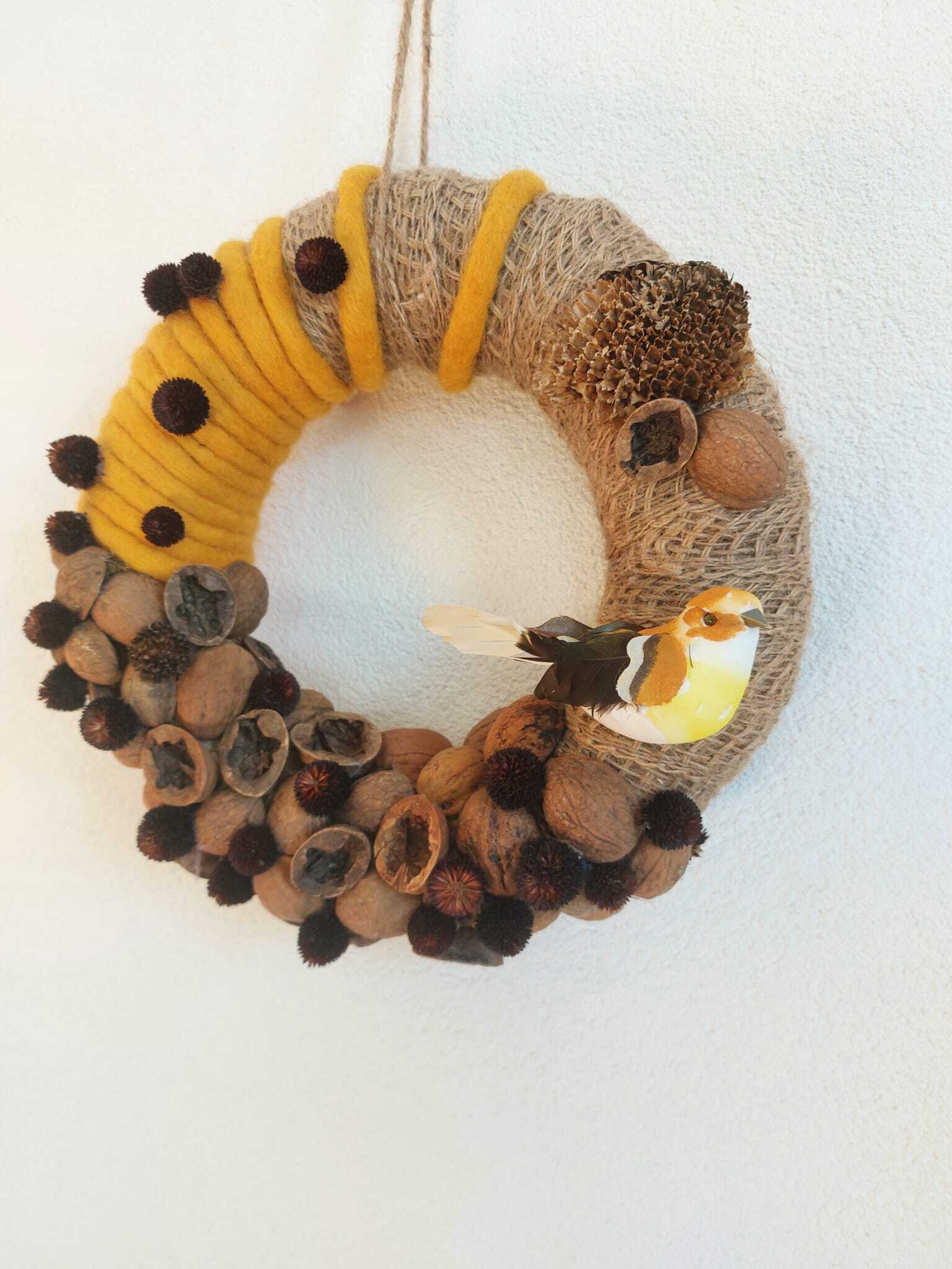 Türkranz aus Naturmaterialen