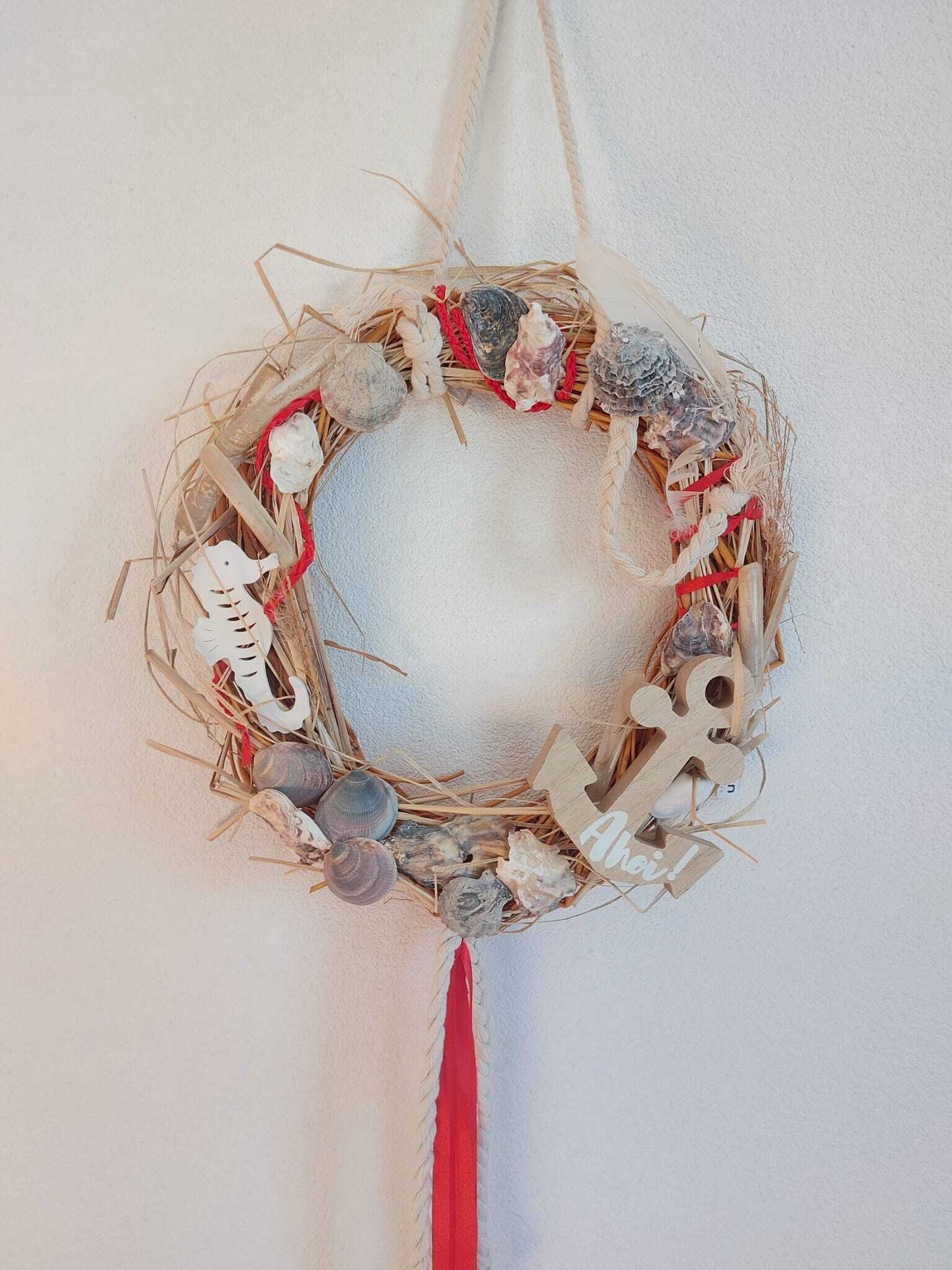 Türkranz aus Naturmaterialen