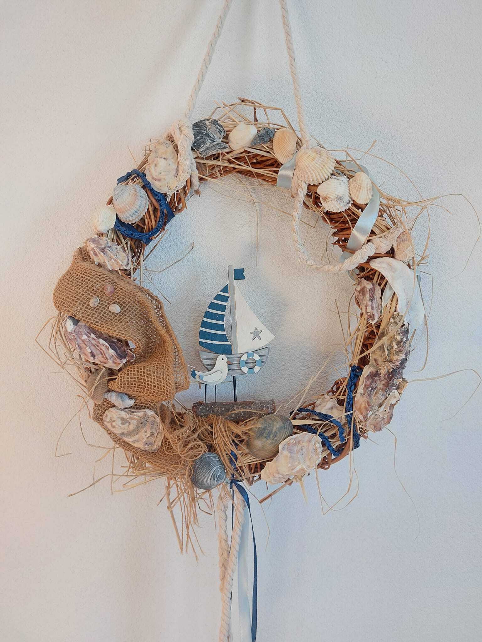 Türkranz aus Naturmaterialen