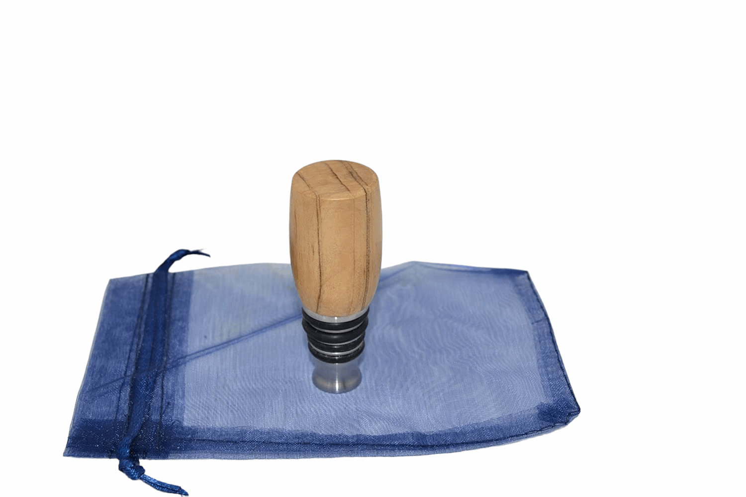 Holz Weinstöpsel Flaschenstöpsel Zeder Handarbeit Edelstahl