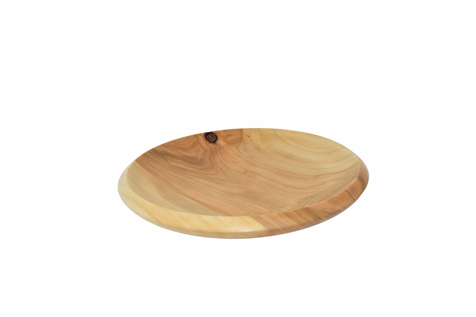 Holzschale Obstschale Wildkirsche Ø 24 cm Handarbeit