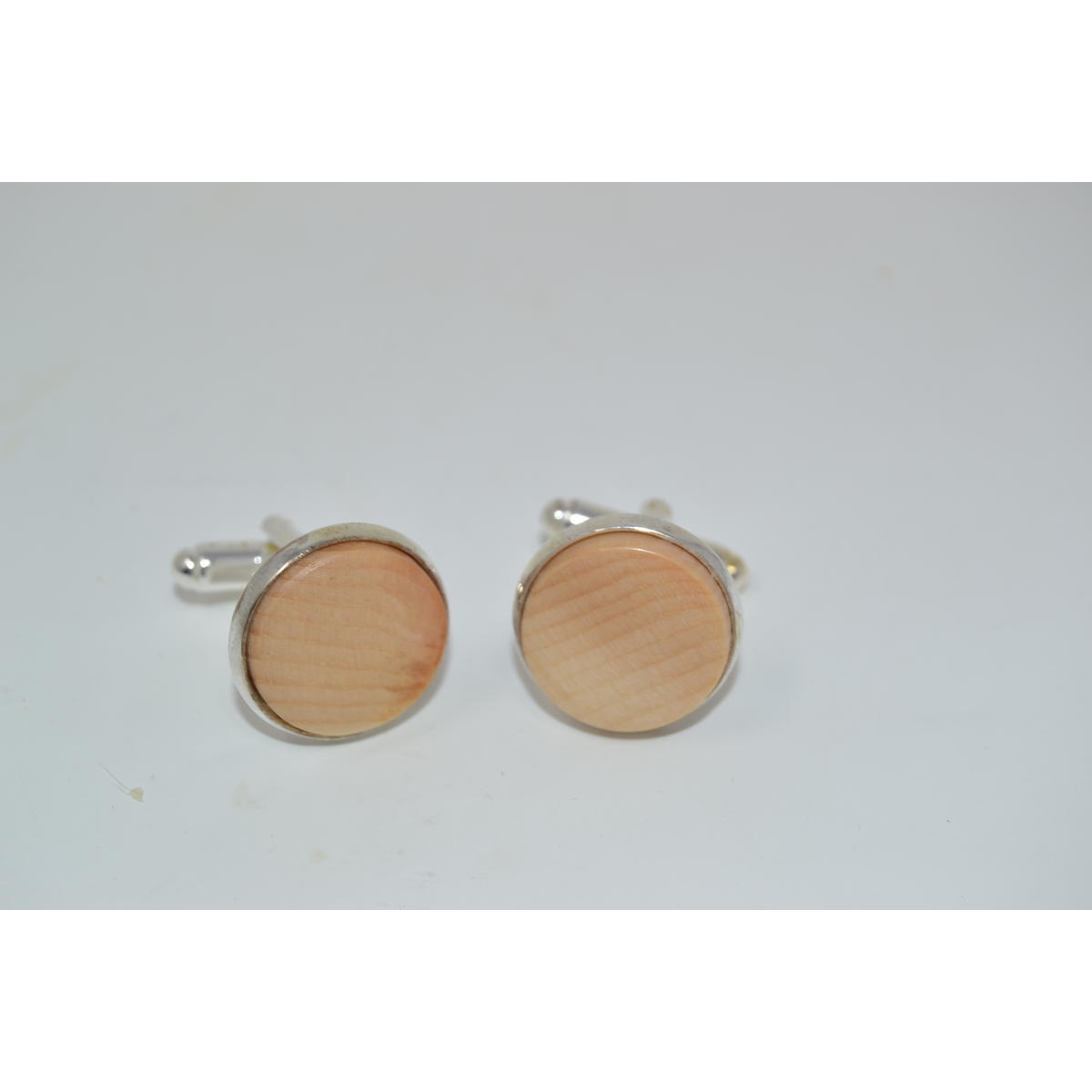 Holz Manschettenknöpfe aus Zirbe